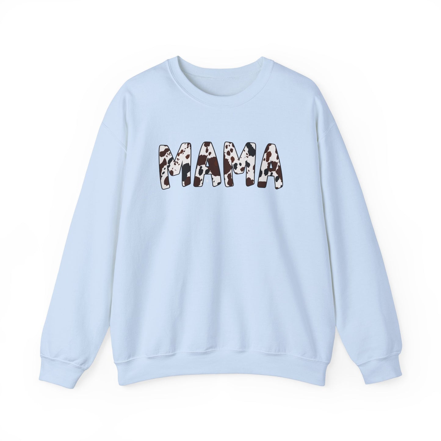 Mama Cow Crewneck Sweatshirt - Cozy Gift for Moms