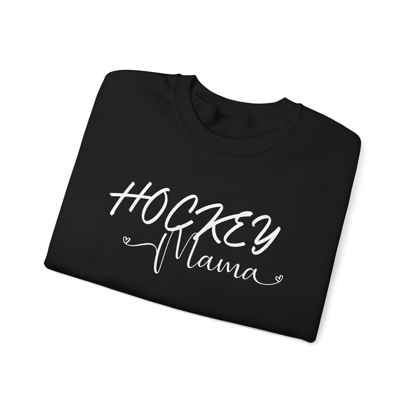 Hockey Mama Unisex Heavy Blend™ Crewneck Sweatshirt - Cozy Sportswear for Hockey Moms