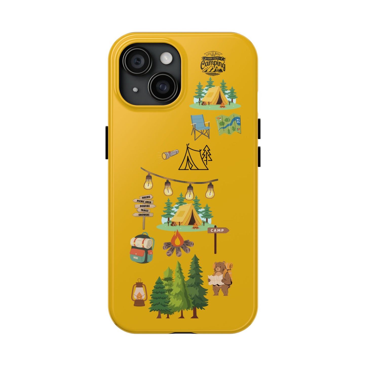 Adventure Vibe Tough Phone Case with Nature Designs