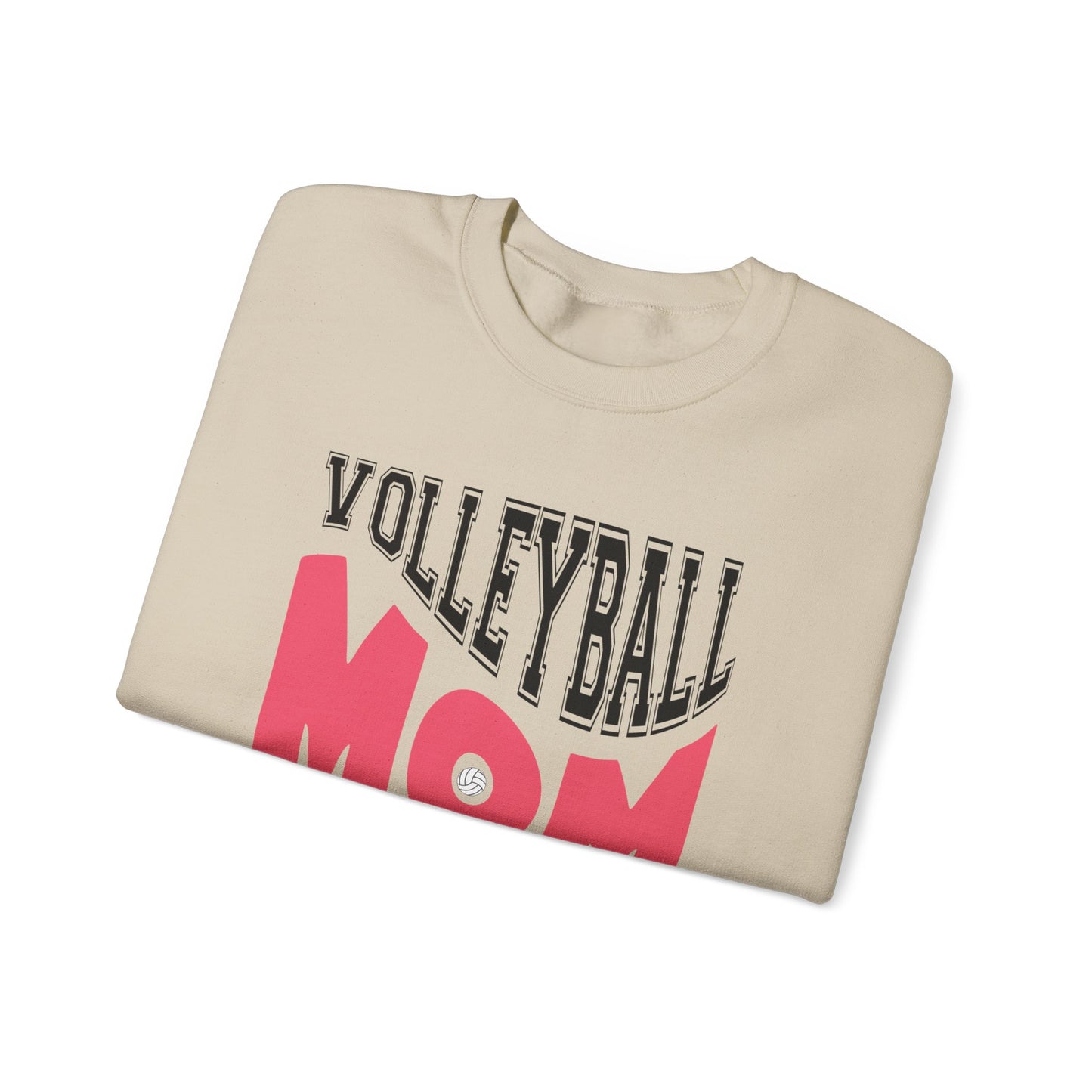 Volleyball Mom Crewneck Sweatshirt | Cozy & Stylish Gift for Sports Moms