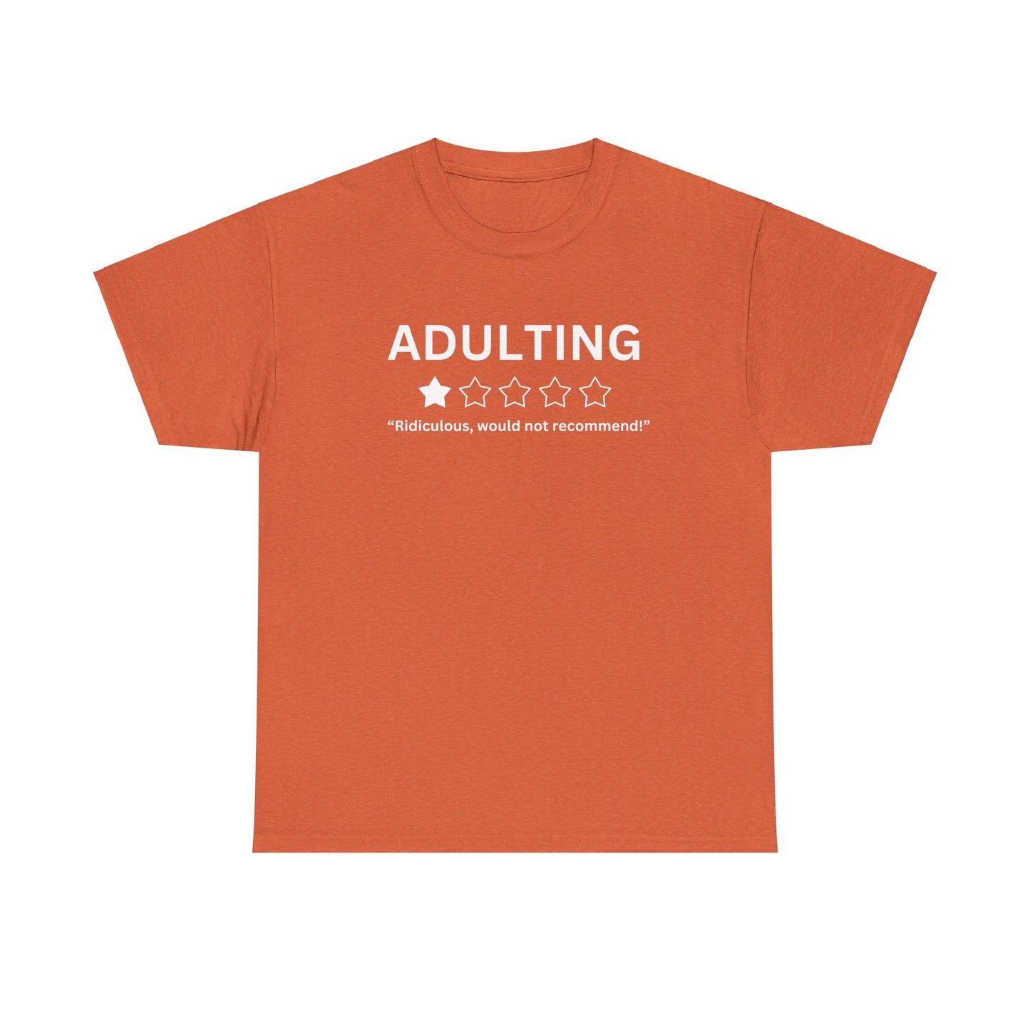 Humorous Adulting Tee, Funny Gift for New Adults, Black Graphic Tee, Casual Wear, Perfect for Birthdays, Graduation