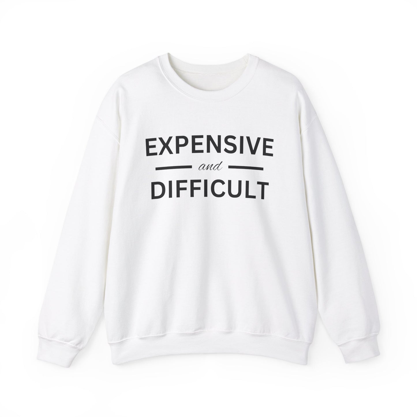 Expensive and Difficult - Unisex Heavy Blend™ Crewneck Sweatshirt