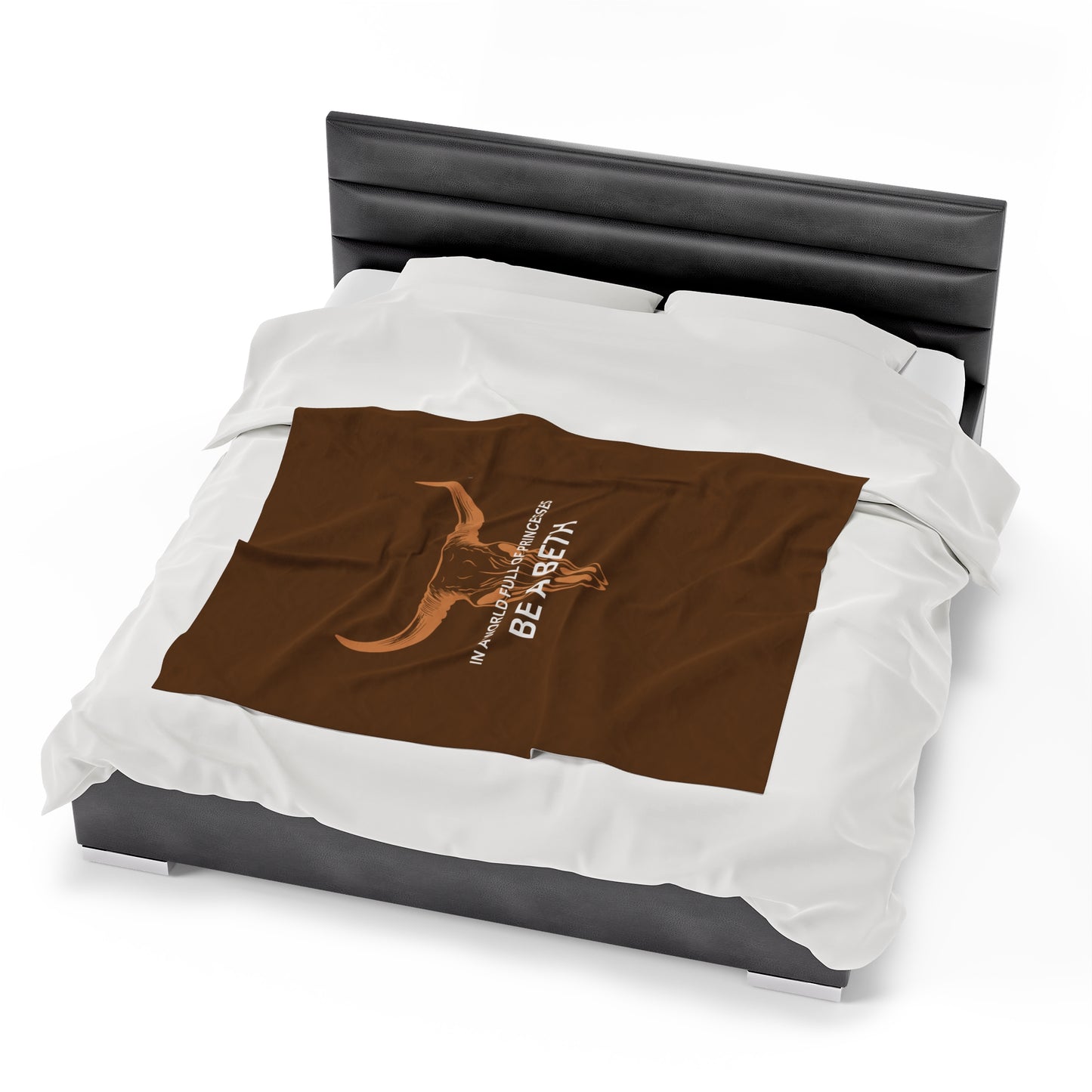 Be a Beth - Inspirational Velveteen Plush Blanket - Yellowstone