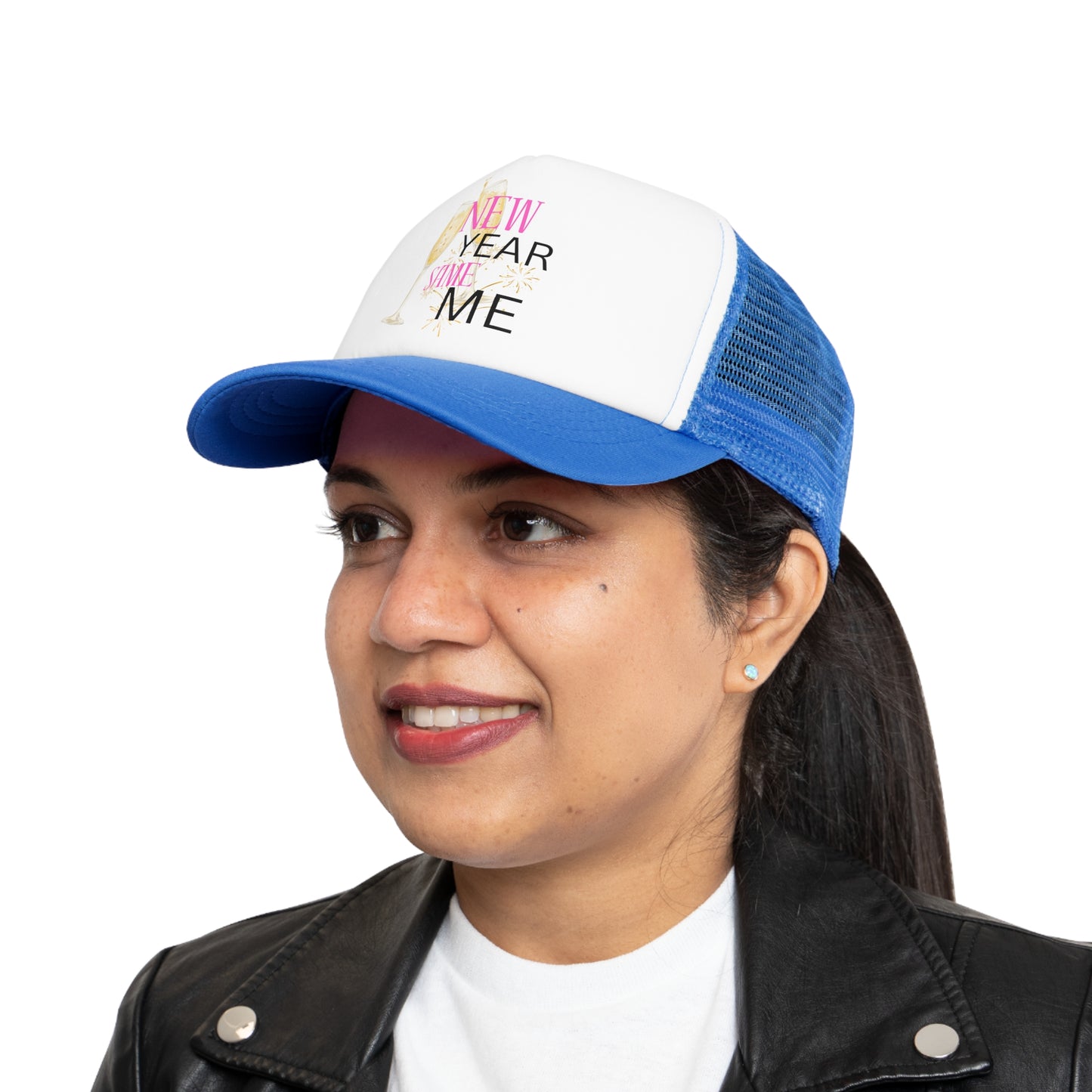 New Year Same Me Celebration Mesh Cap | Fun Party Hat for Festive Events