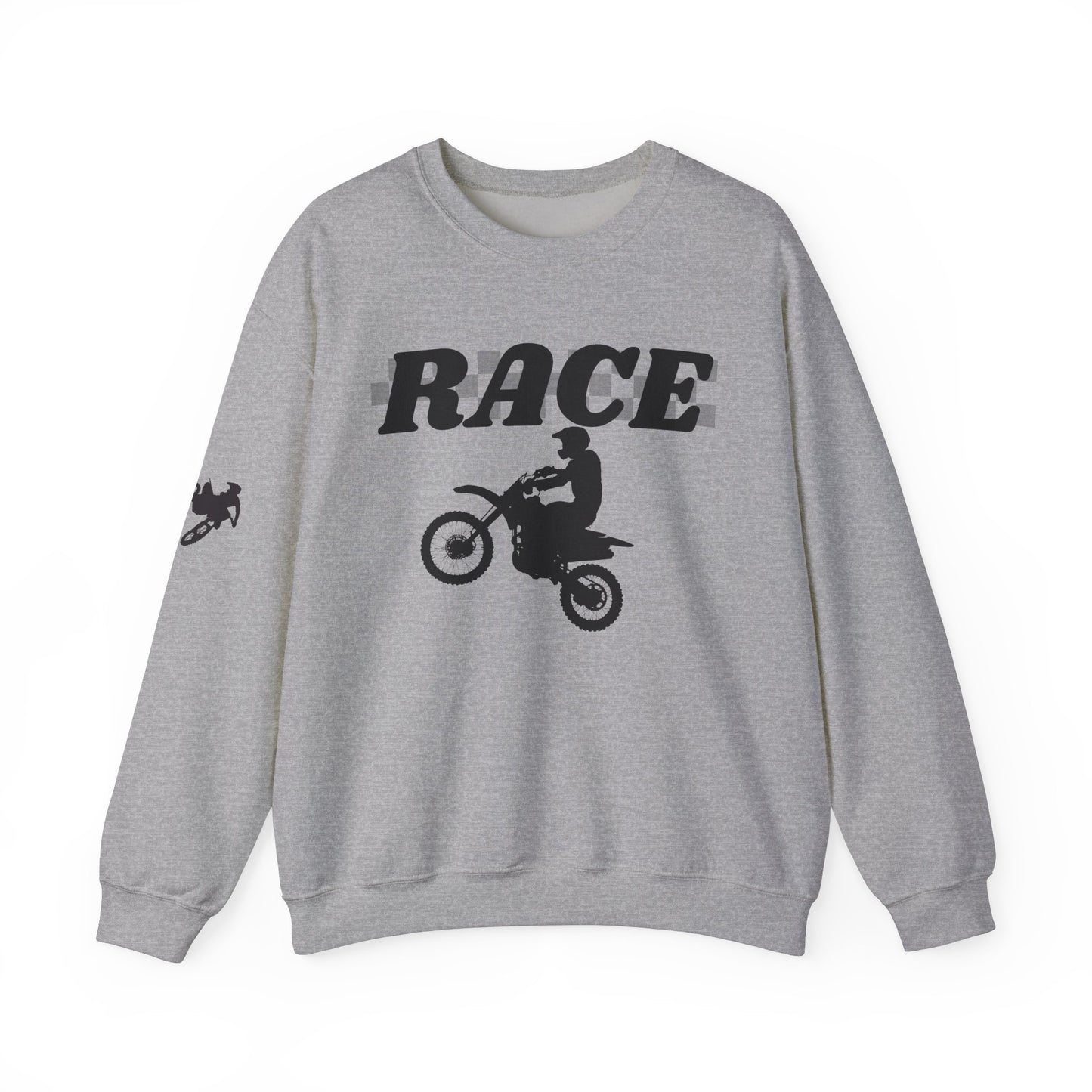 Motocross Racer Unisex Heavy Blend Crewneck Sweatshirt