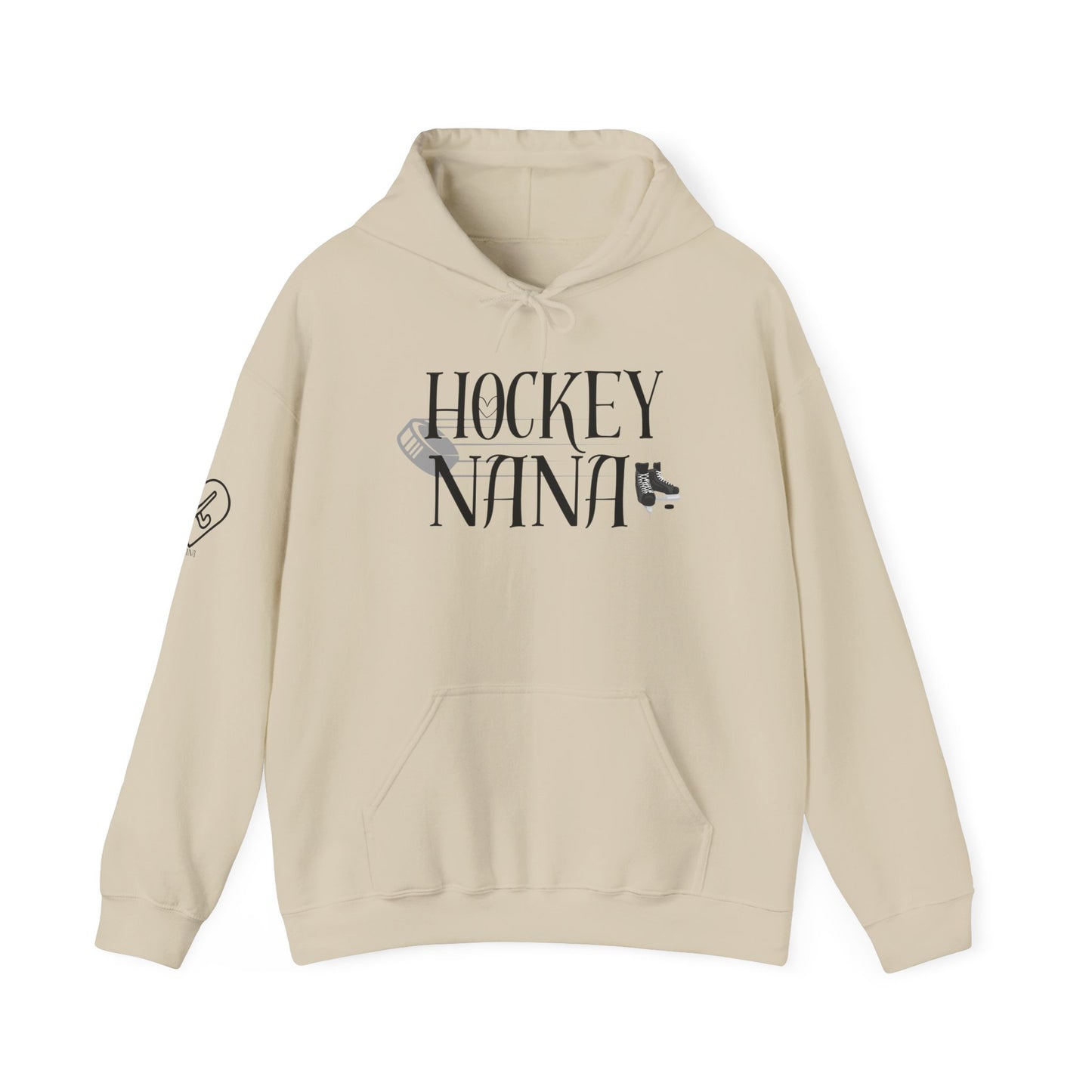 * Custom * Hockey Nana Unisex Heavy Blend™ Hooded Sweatshirt - Cozy Gift for Hockey Lovers