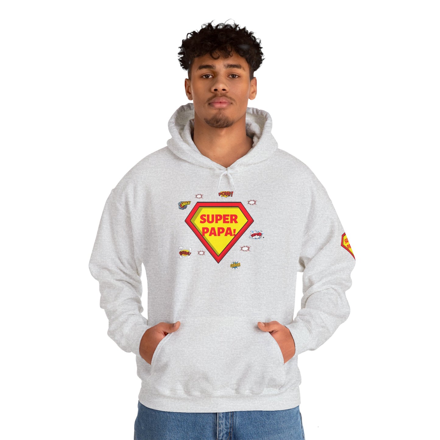 Super Papa! Hooded Sweatshirt - Unisex Heavy Blend™ for Dads