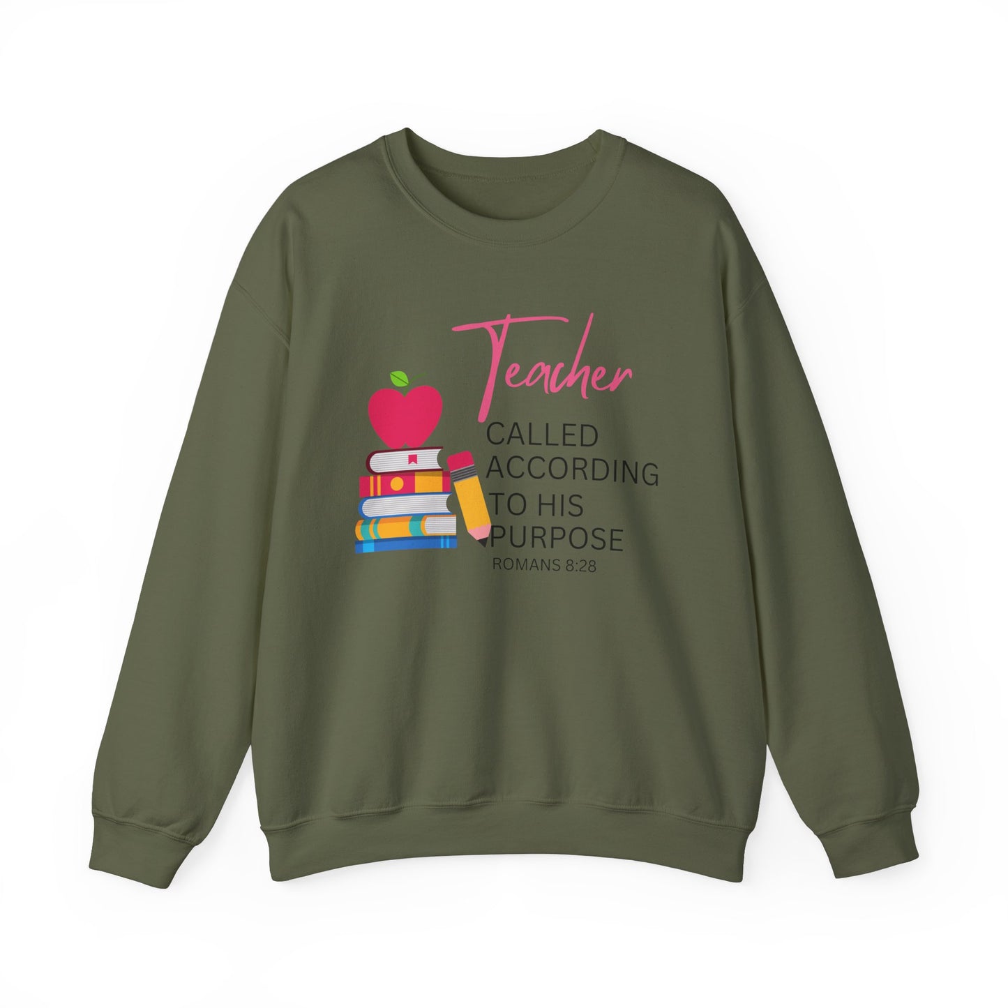 Teacher Purpose Sweatshirt - Inspirational Crewneck for Educators