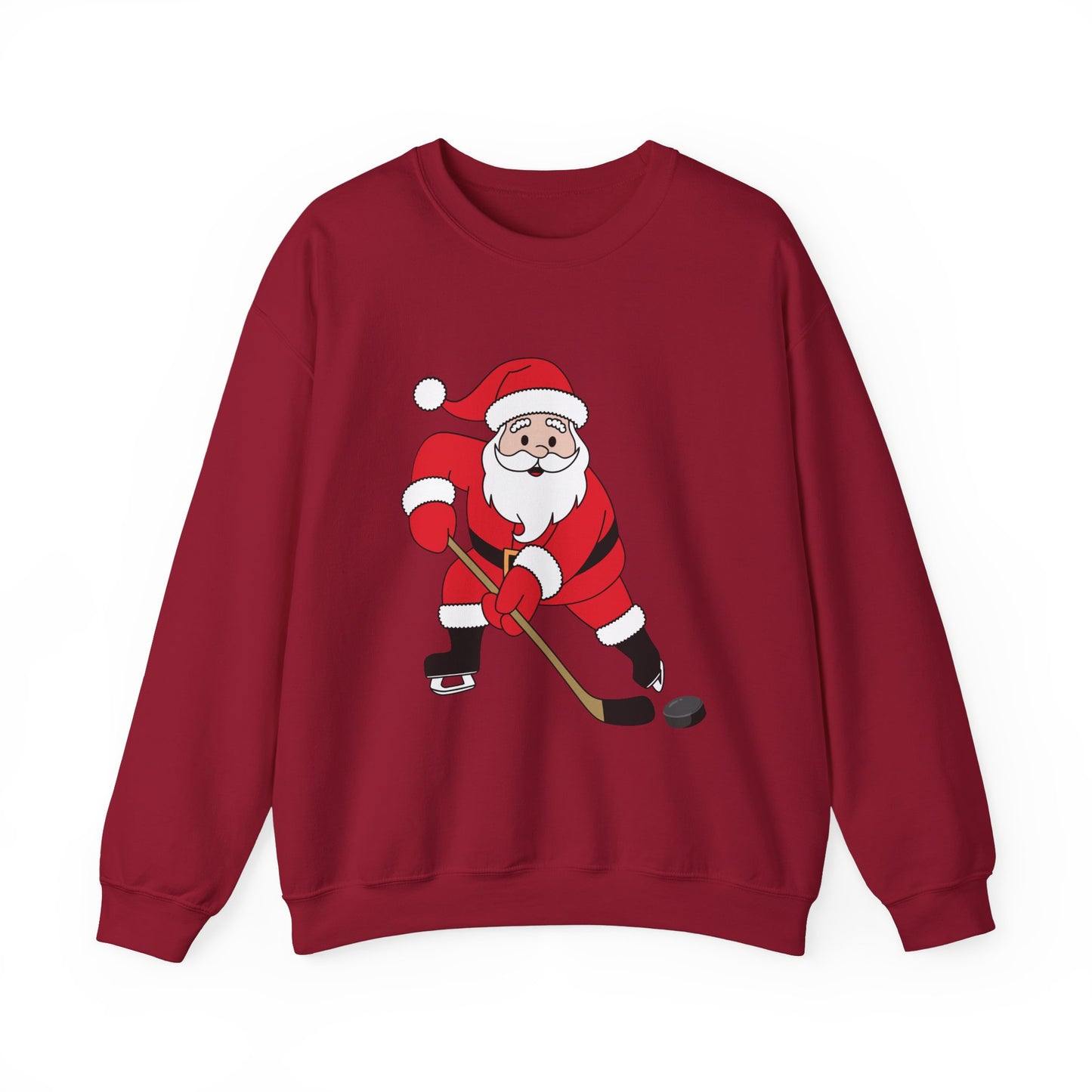 Santa Hockey Unisex Crewneck Sweatshirt