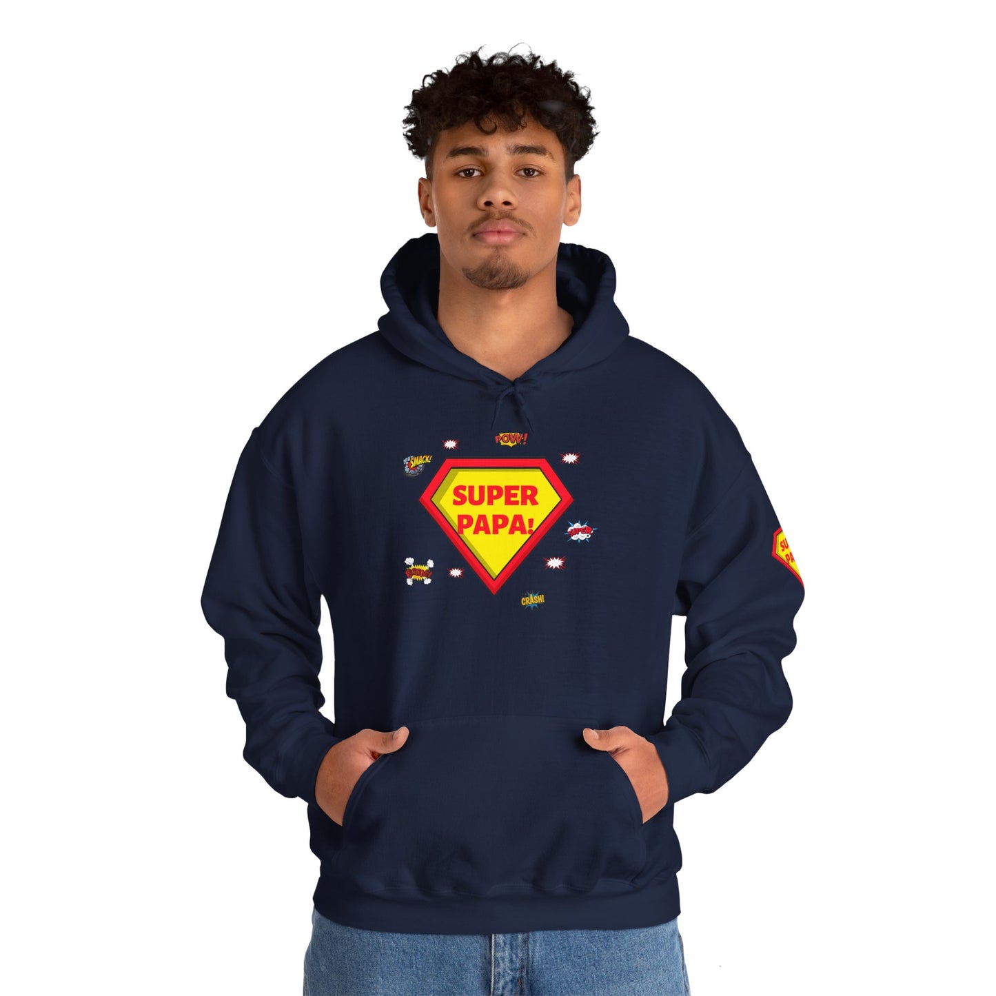 Super Papa! Hooded Sweatshirt - Unisex Heavy Blend™ for Dads