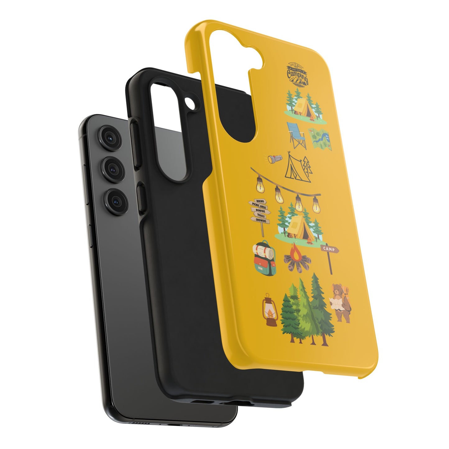Adventure Vibe Tough Phone Case with Nature Designs