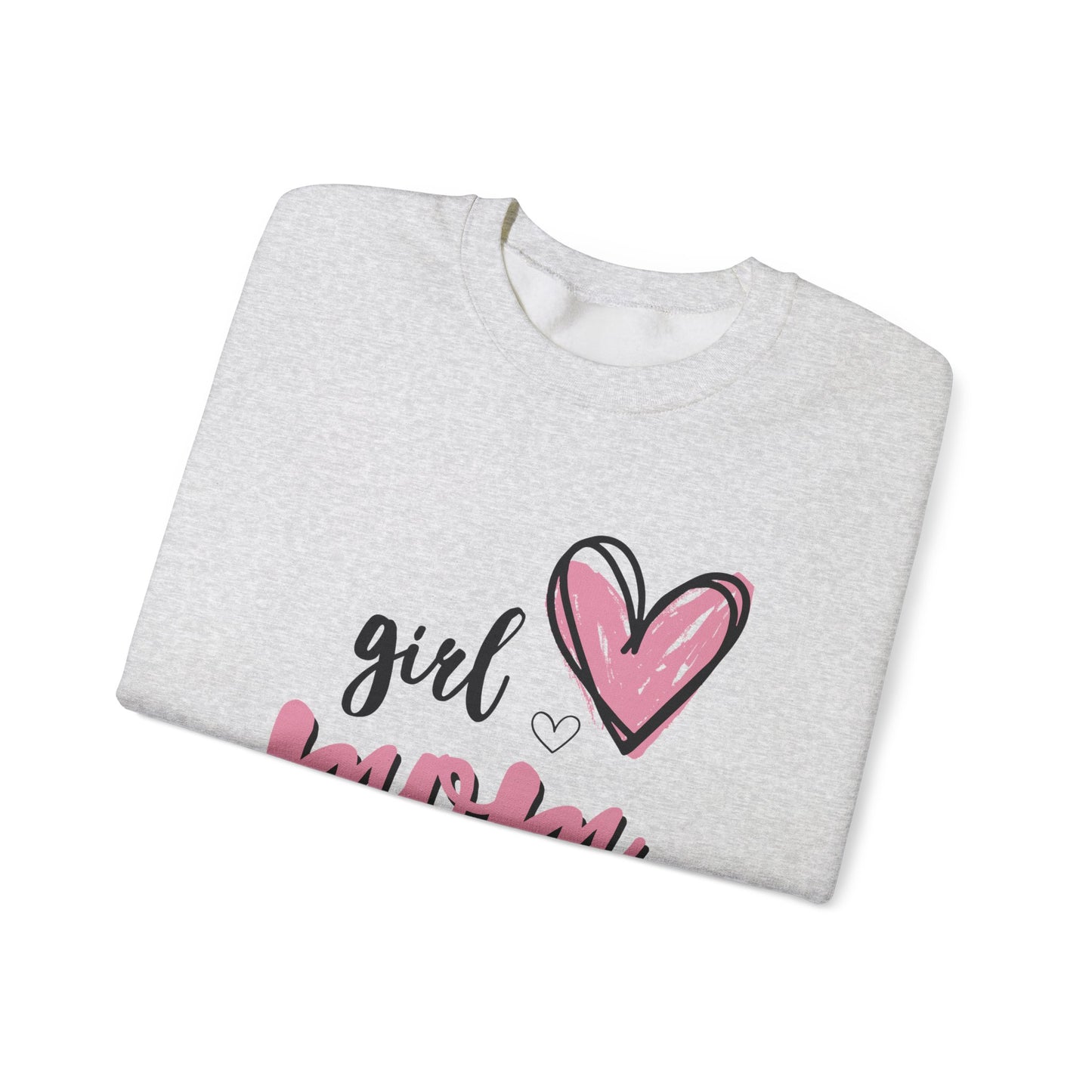 Girl Mom Crewneck Sweatshirt - Perfect Gift for Mother's Day