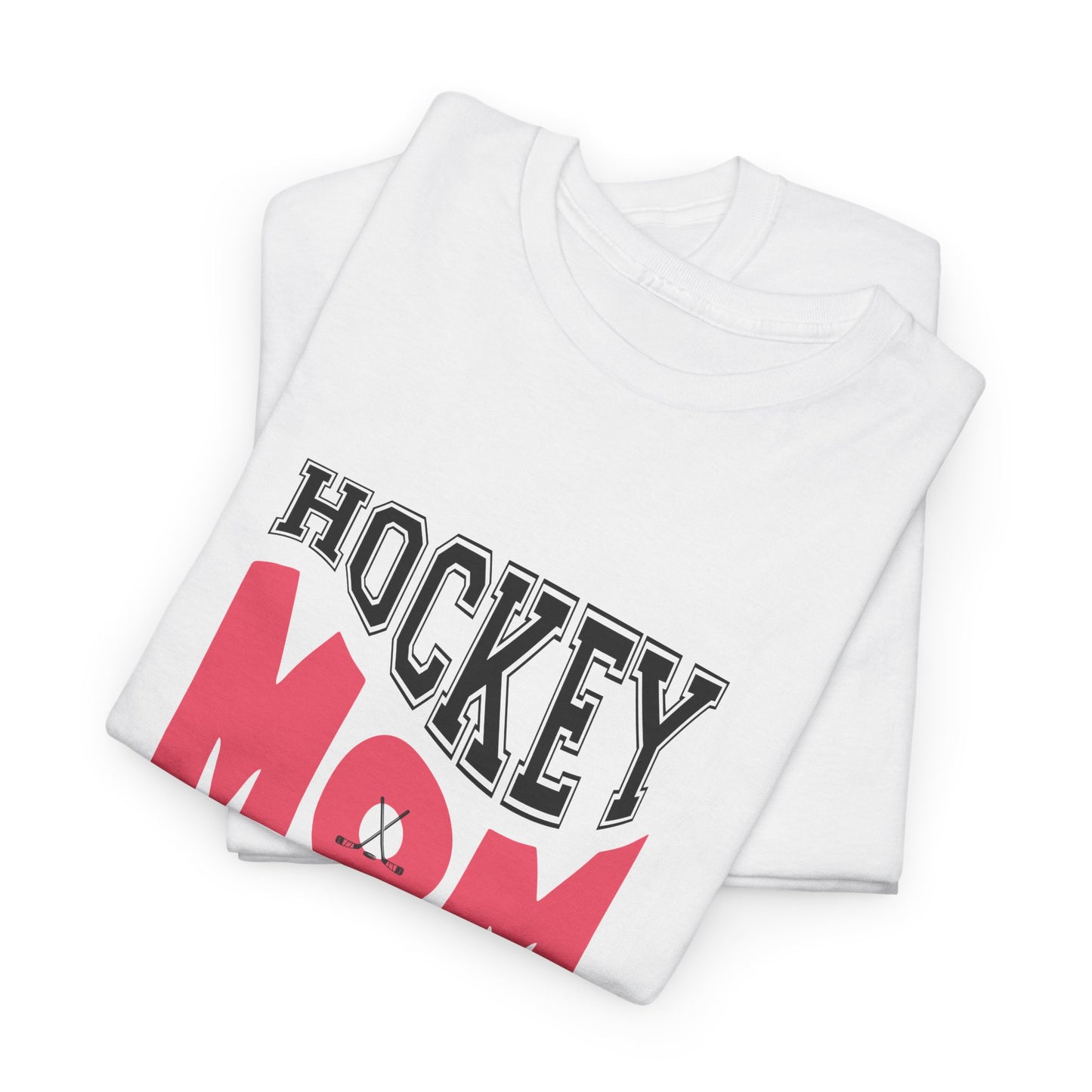 Hockey Mom Unisex Heavy Cotton Tee - Perfect for Sports Lovers