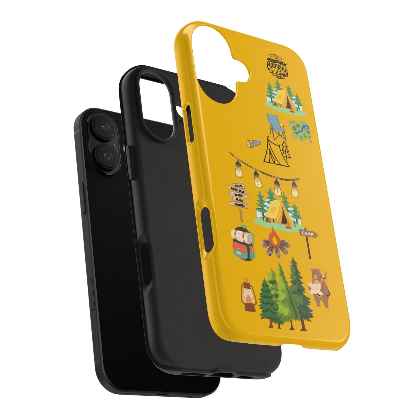 Adventure Vibe Tough Phone Case with Nature Designs