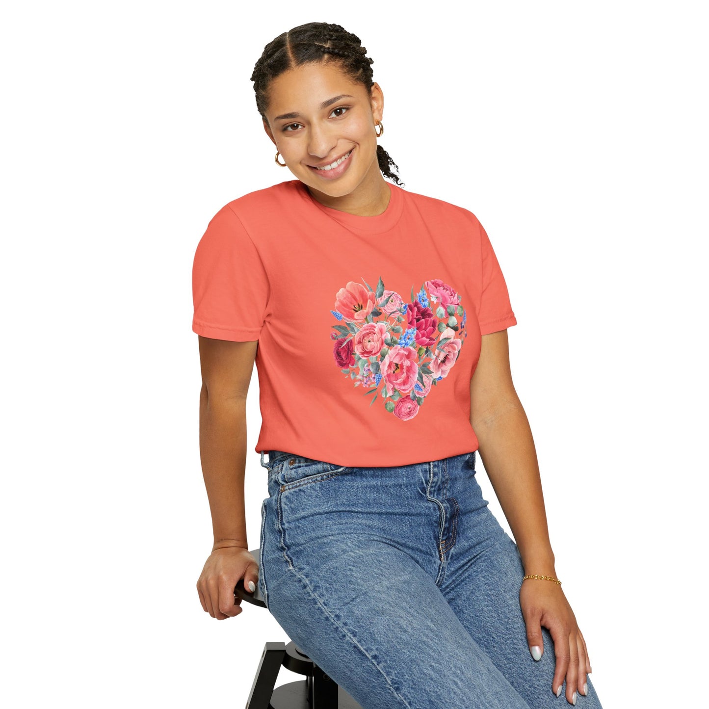 Floral Heart T-Shirt