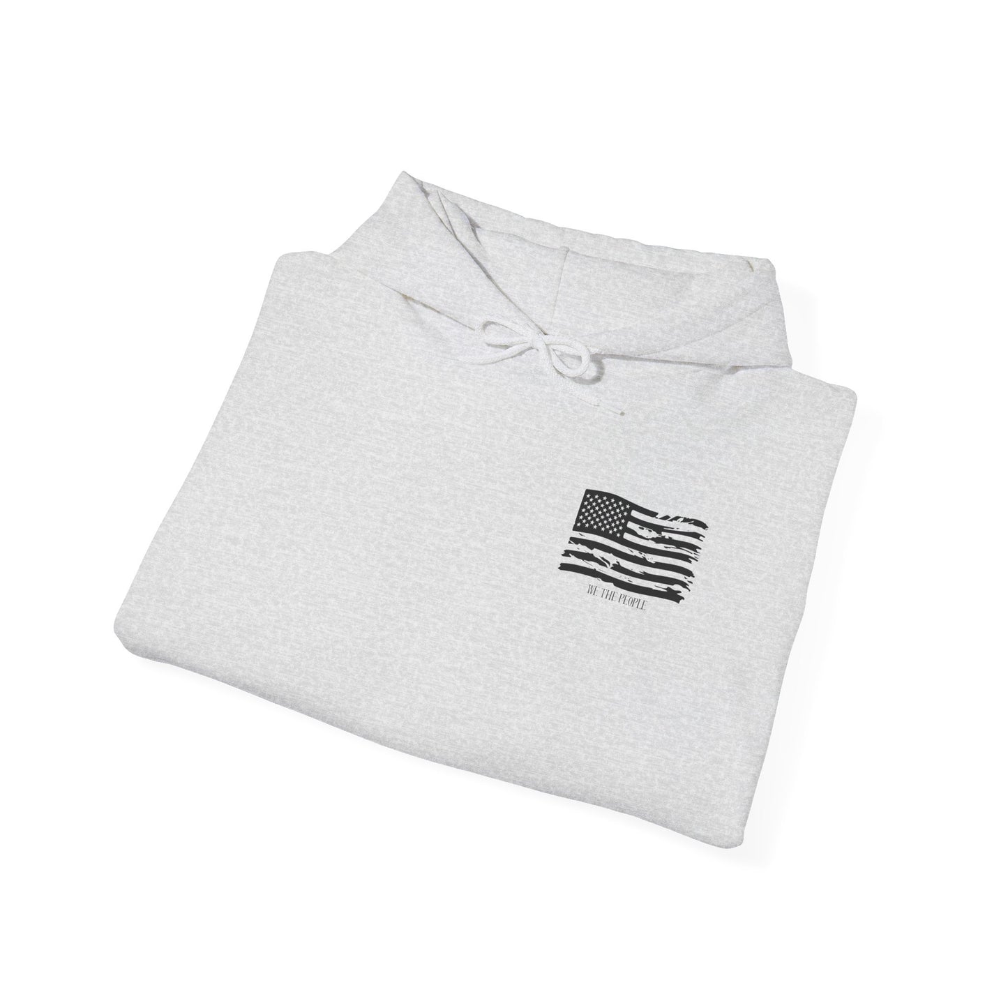 Patriotic Hockey Unisex Hooded Sweatshirt - American Flag Design