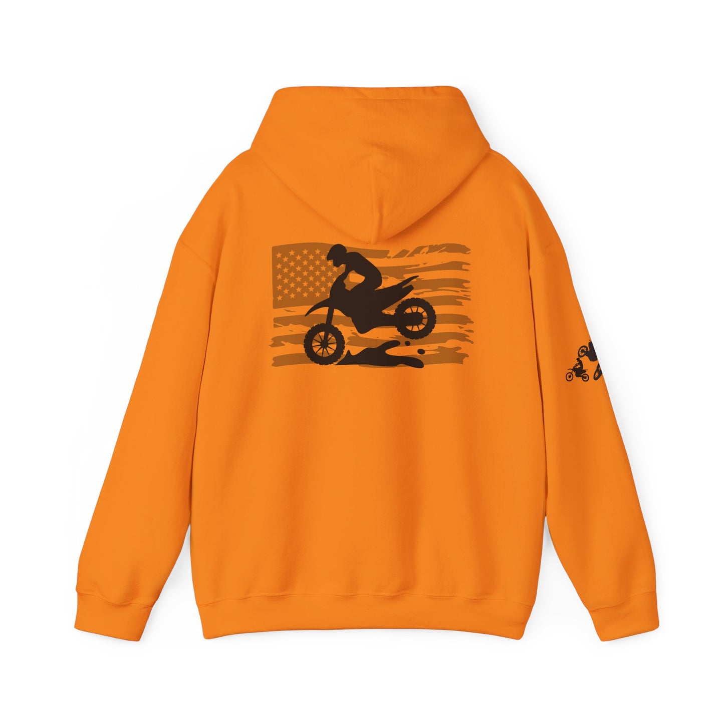 Race Dad Unisex Heavy Blend™ Hoodie - Perfect Gift for Motorbike Enthusiasts