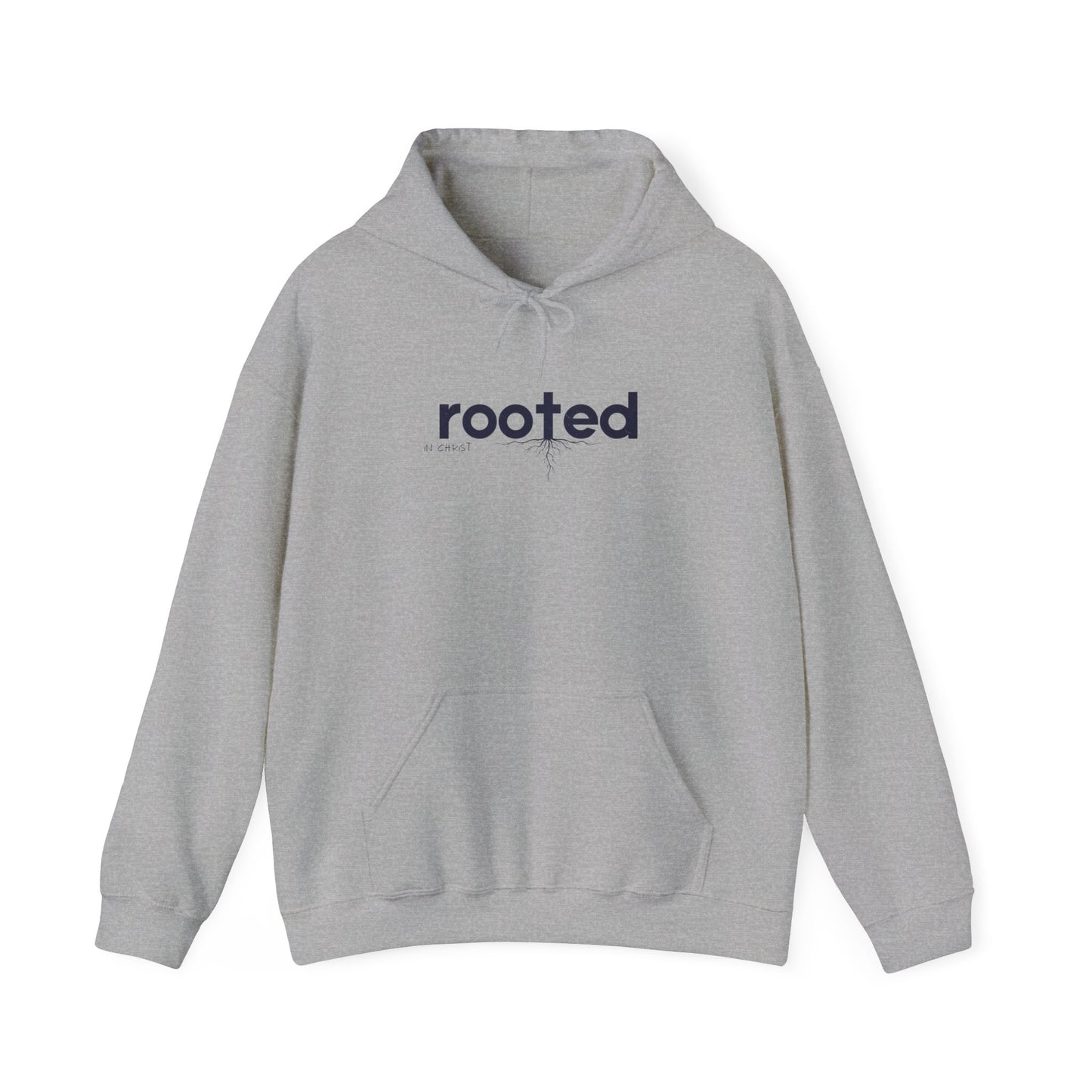 Rooted in Christ - Unisex Heavy Blend™ Hooded Sweatshirt - Cozy and Stylish