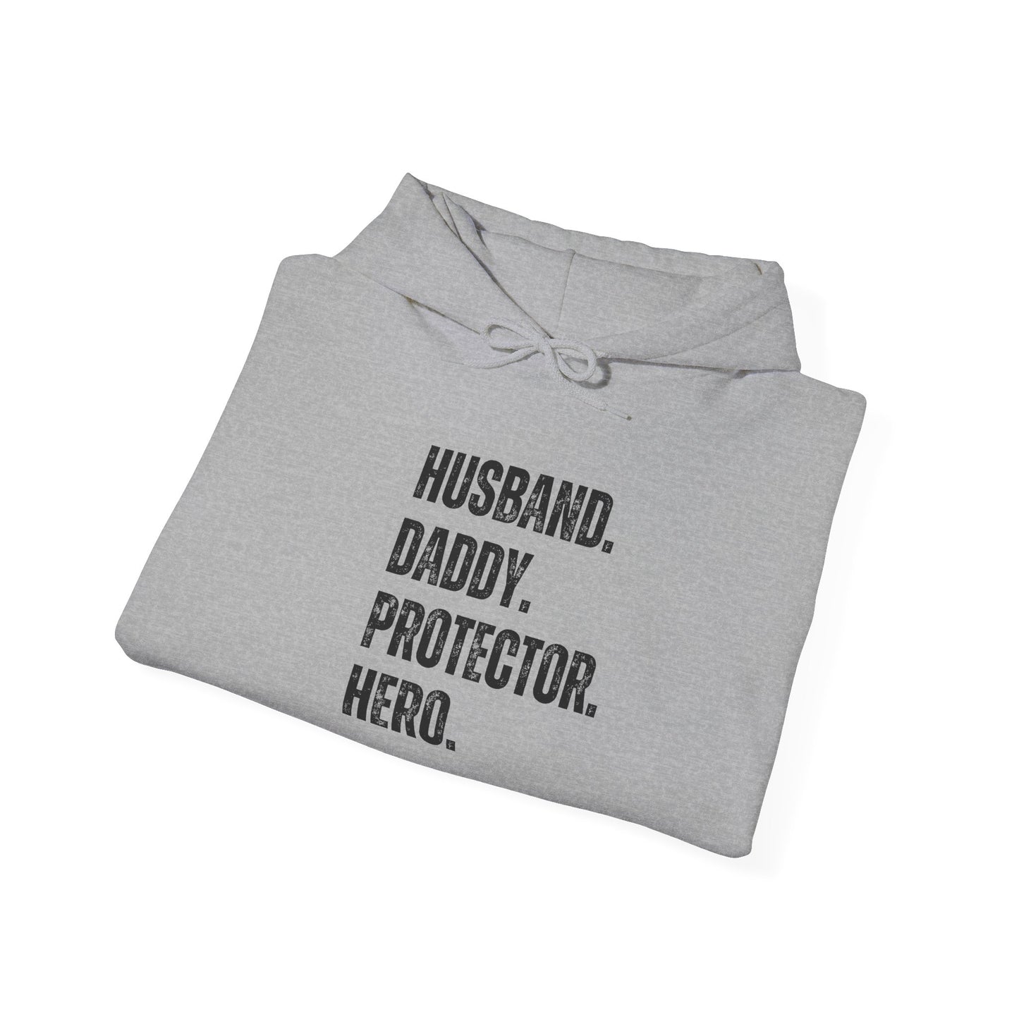 Husband Daddy Protector Hero Hooded Sweatshirt - Unisex Heavy Blend™