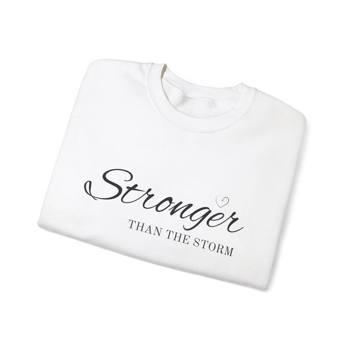 Stronger Than the Storm Unisex Heavy Blend™ Crewneck Sweatshirt