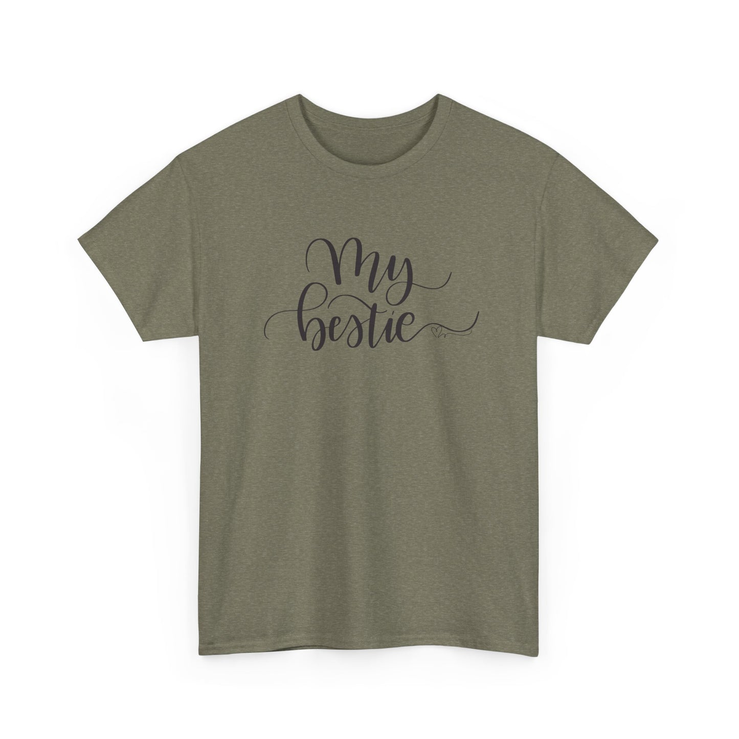 My Bestie Unisex Heavy Cotton Tee - Perfect Gift for Friends!