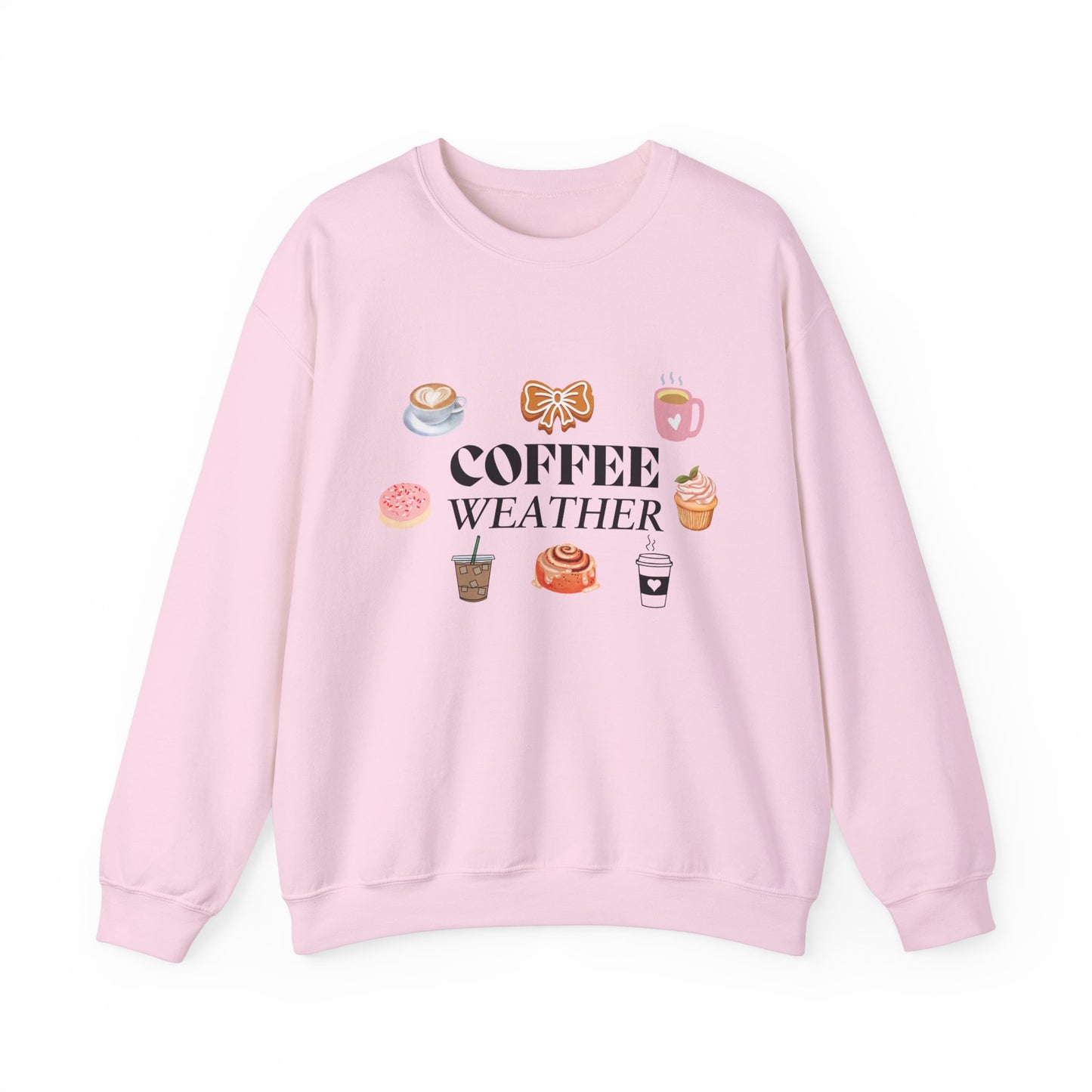 Coffee Weather Unisex Crewneck Sweatshirt - Perfect Cozy Apparel for Coffee Lovers