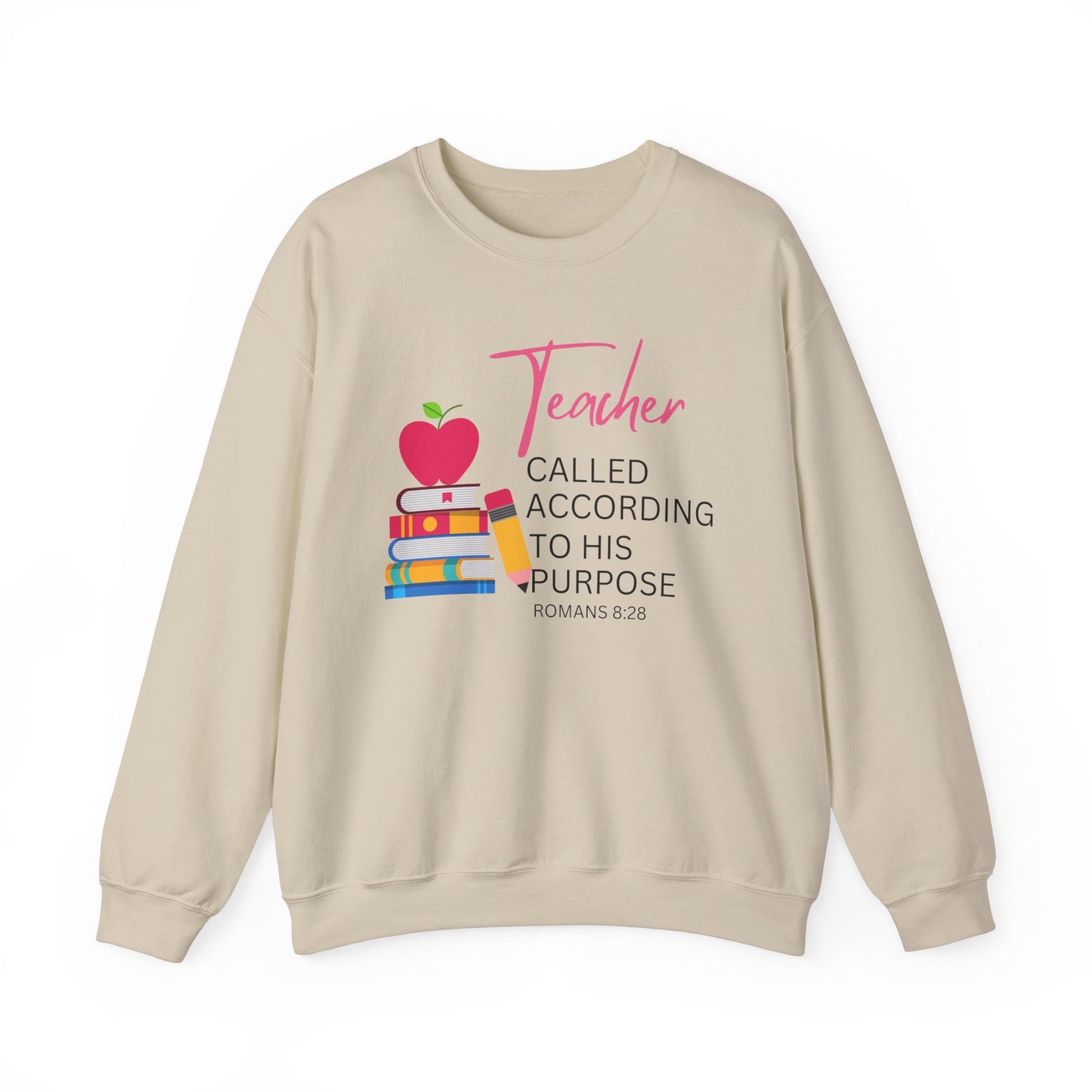 Teacher Purpose Sweatshirt - Inspirational Crewneck for Educators