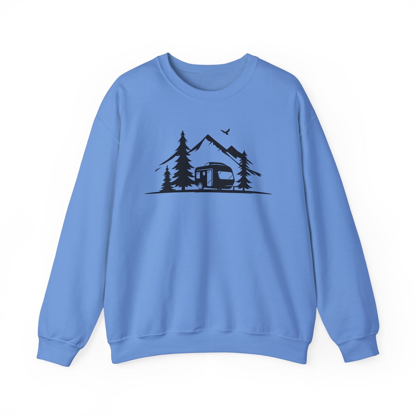 Nature-Inspired Unisex Heavy Blend™ Crewneck Sweatshirt - Perfect for Adventures