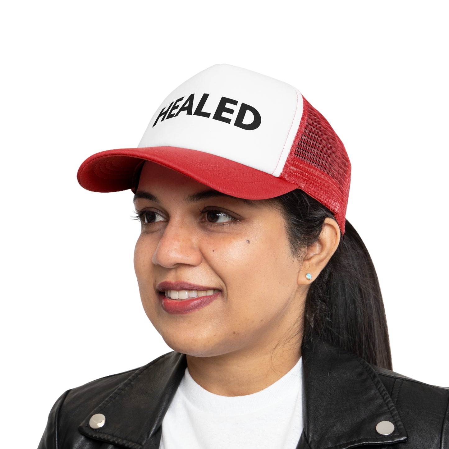 Inspirational Mesh Cap - 'HEALED' Adjustable Trucker Hat for Everyday Empowerment