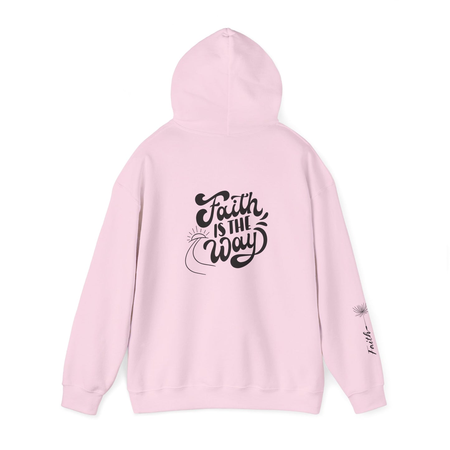 Hope & Faith Unisex Hooded Sweatshirt | Inspirational Graphic Hoodie