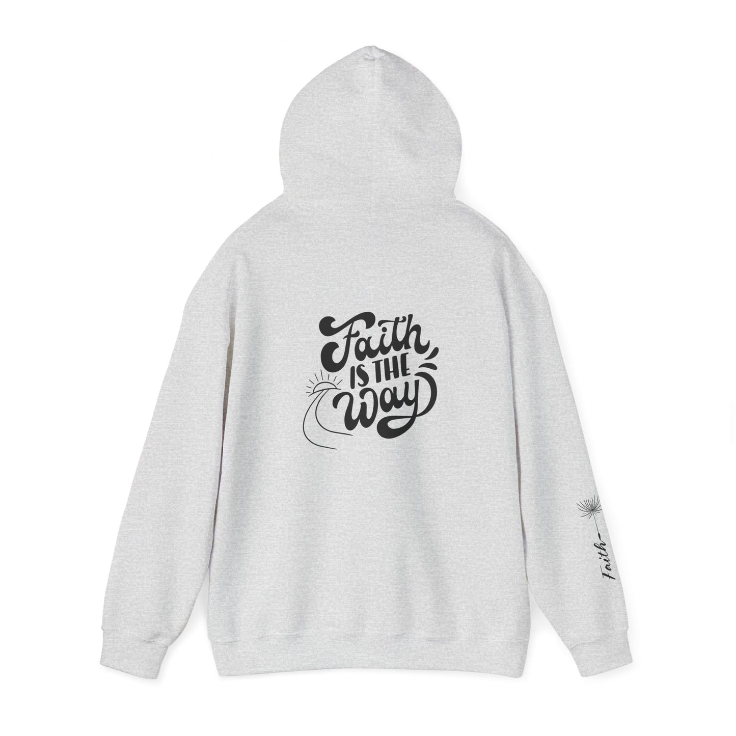 Hope & Faith Unisex Hooded Sweatshirt | Inspirational Graphic Hoodie