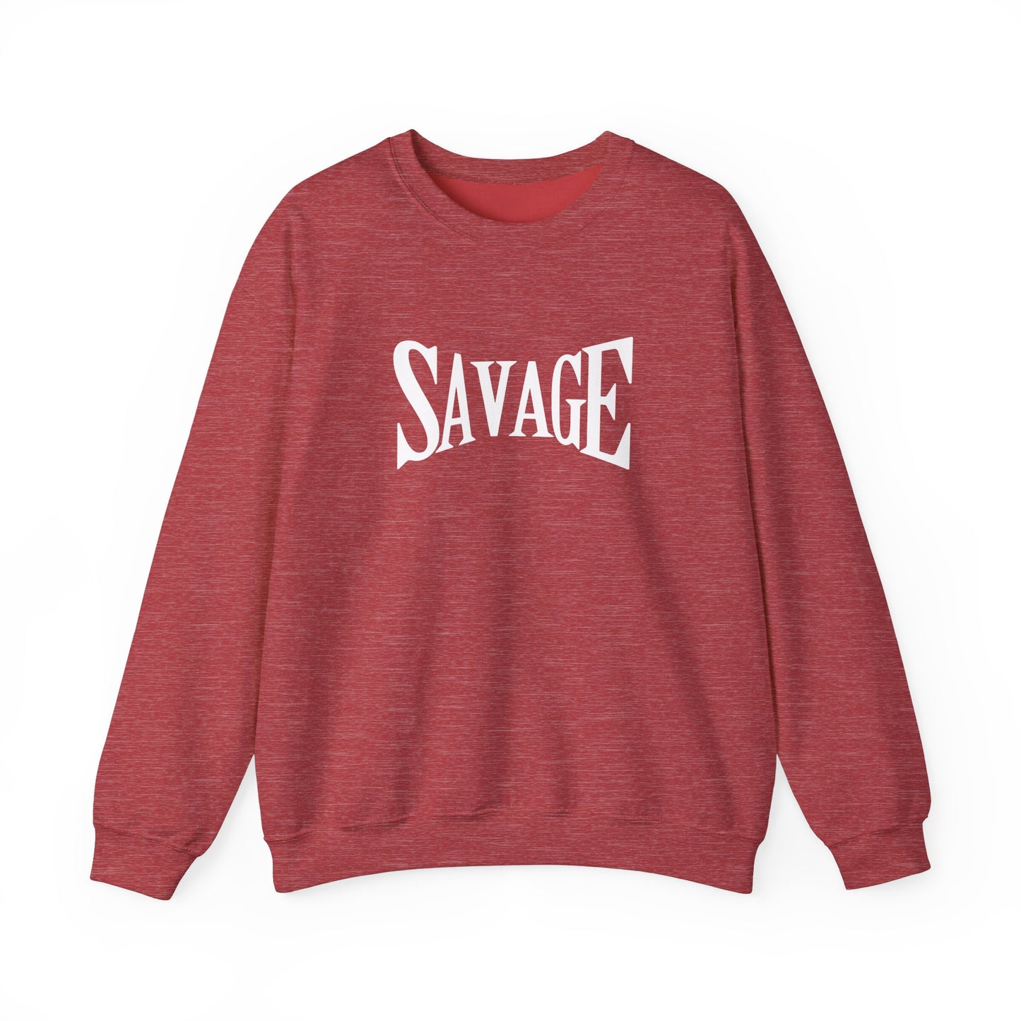 Savage - Unisex Heavy Blend™ Cozy Crewneck Sweatshirt - Perfect for Casual Days and Celebrations