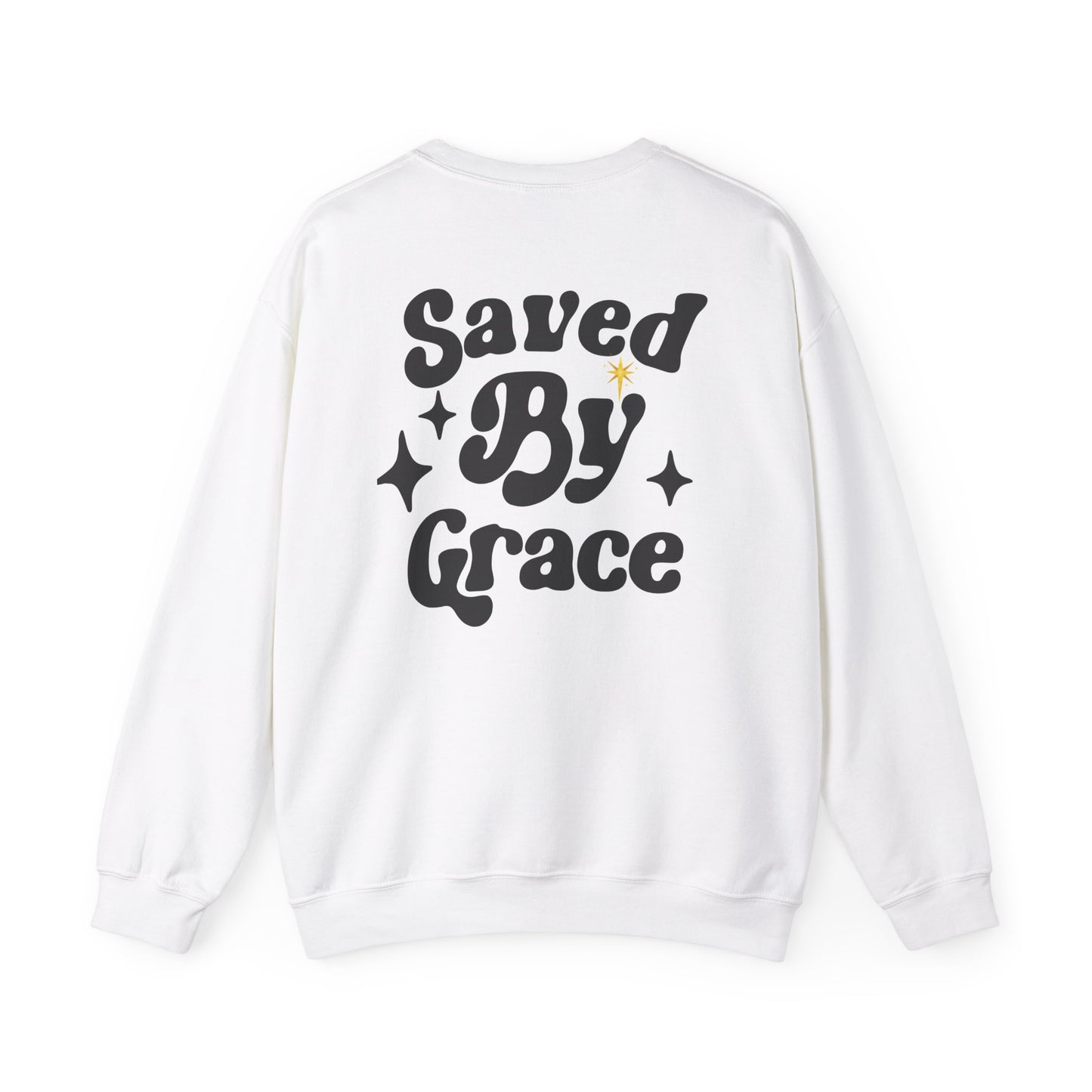 Saved by Grace Unisex Heavy Blend™ Crewneck Sweatshirt