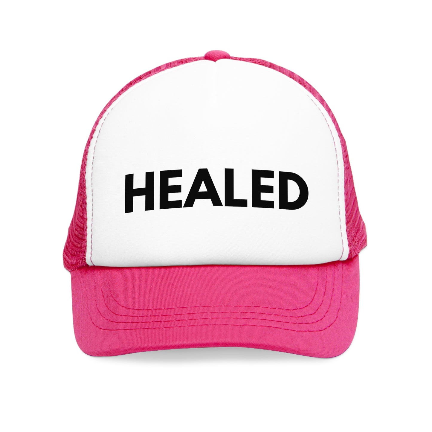 Inspirational Mesh Cap - 'HEALED' Adjustable Trucker Hat for Everyday Empowerment