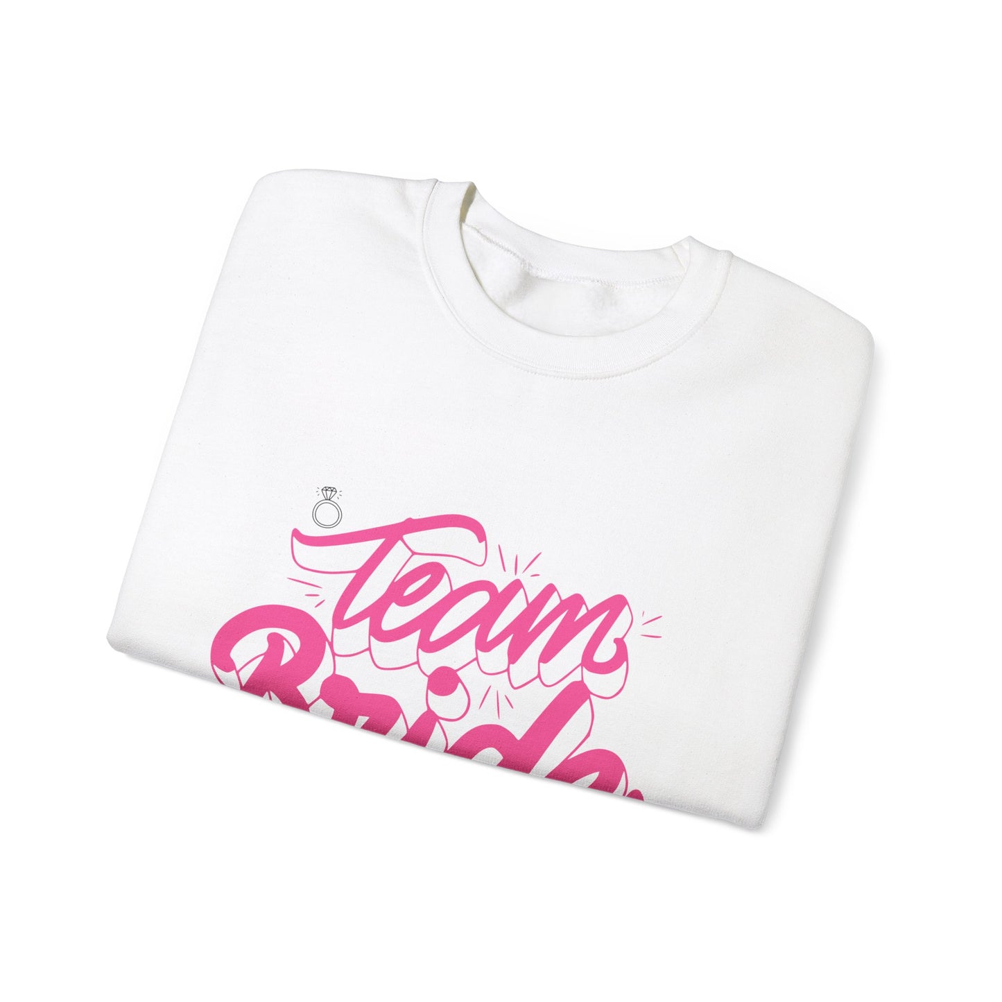 Team Bride Unisex Heavy Blend™ Crewneck Sweatshirt | Perfect for Bridal Parties & Celebrations