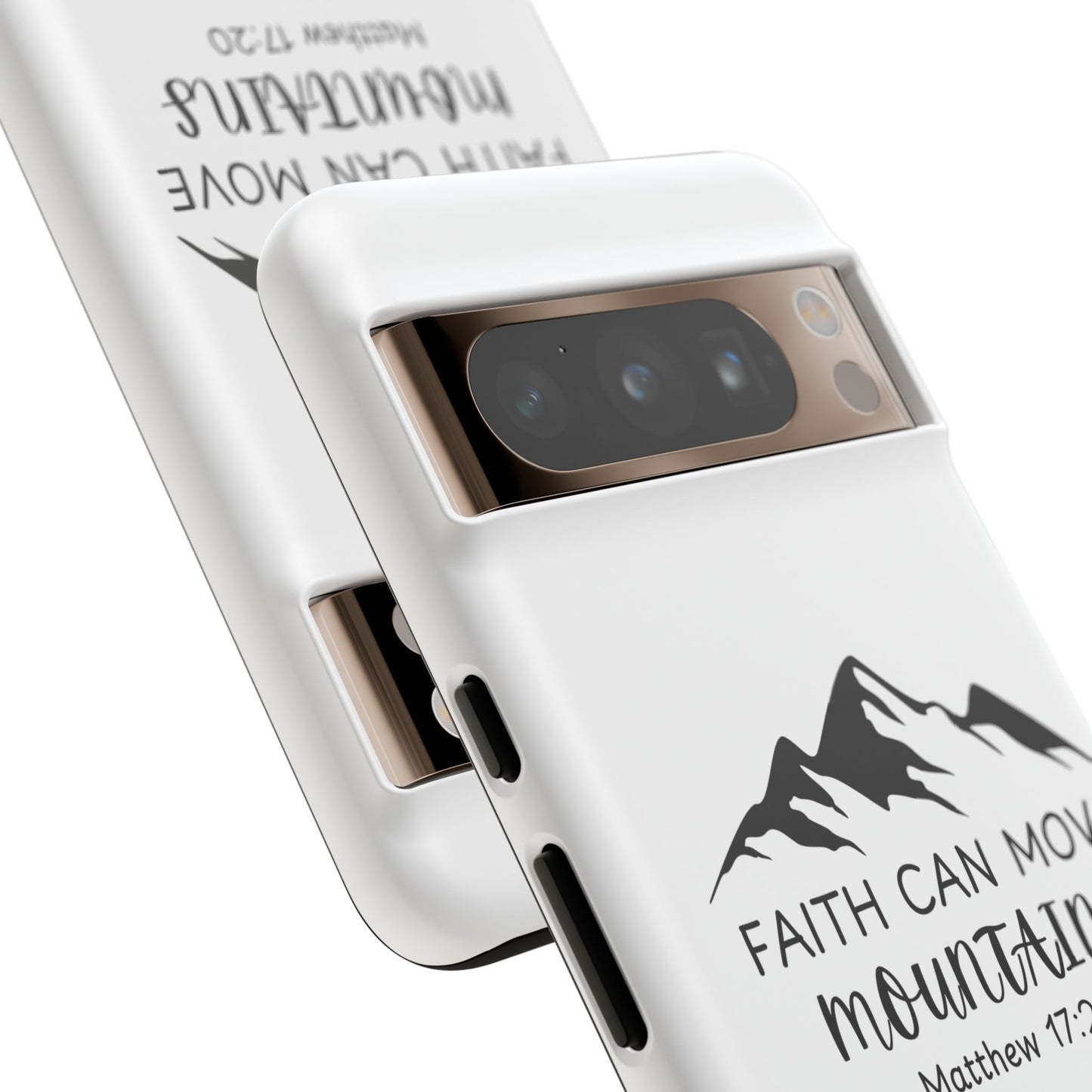 Inspirational Phone Case - Faith Can Move Mountains