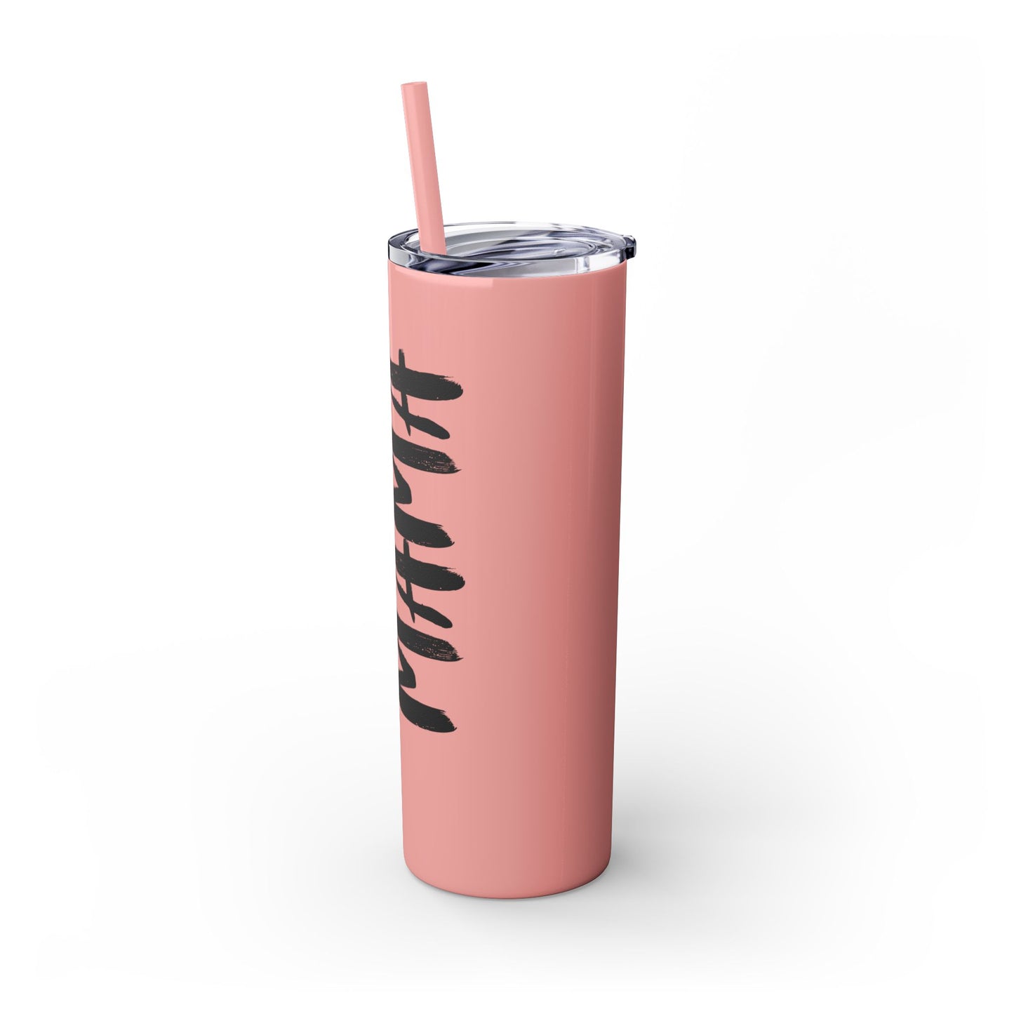 Hockey Mama 20oz Skinny Tumbler with Straw - Perfect Gift for Sports Moms