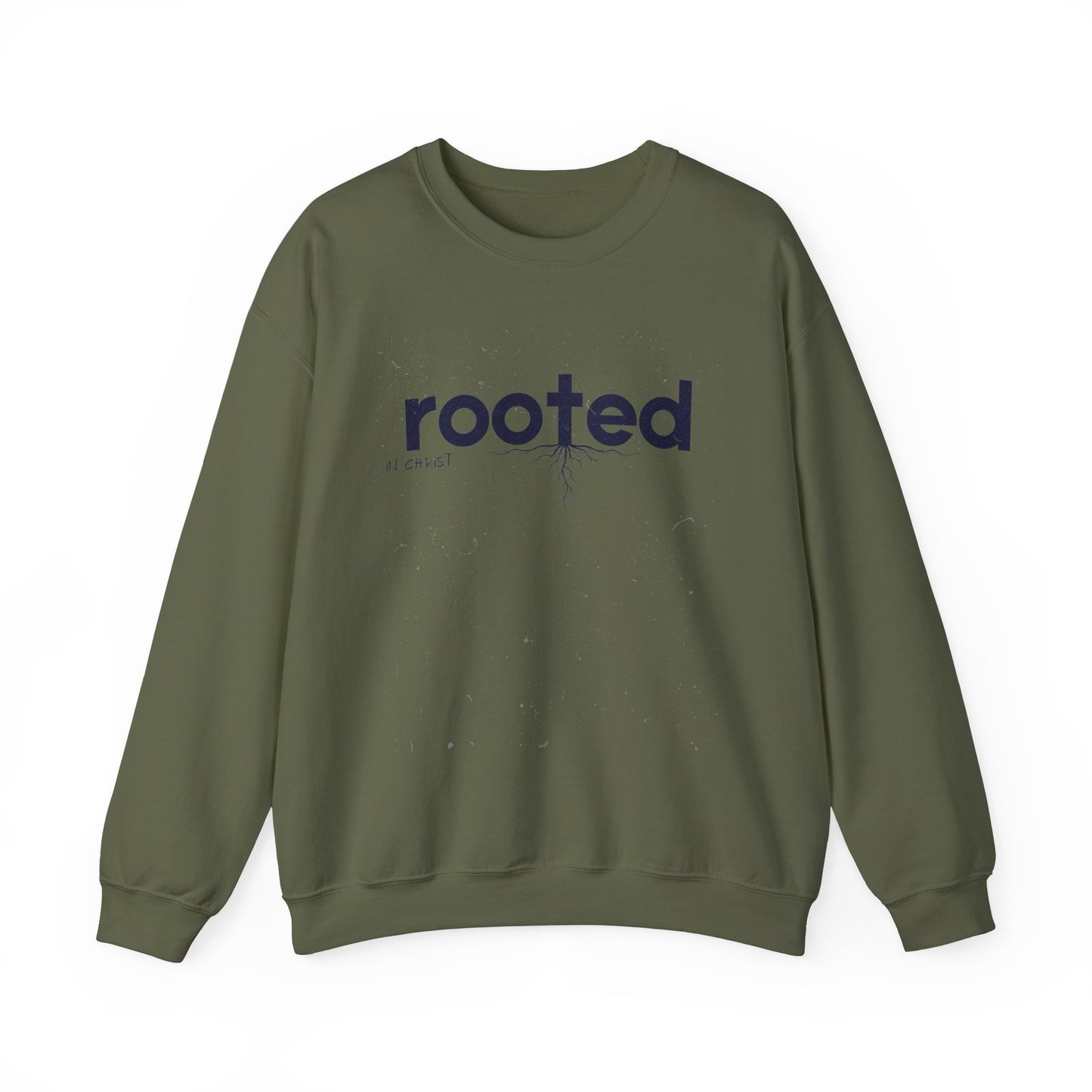 Rooted in Christ Sweatshirt - Unisex Heavy Blend™ Crewneck