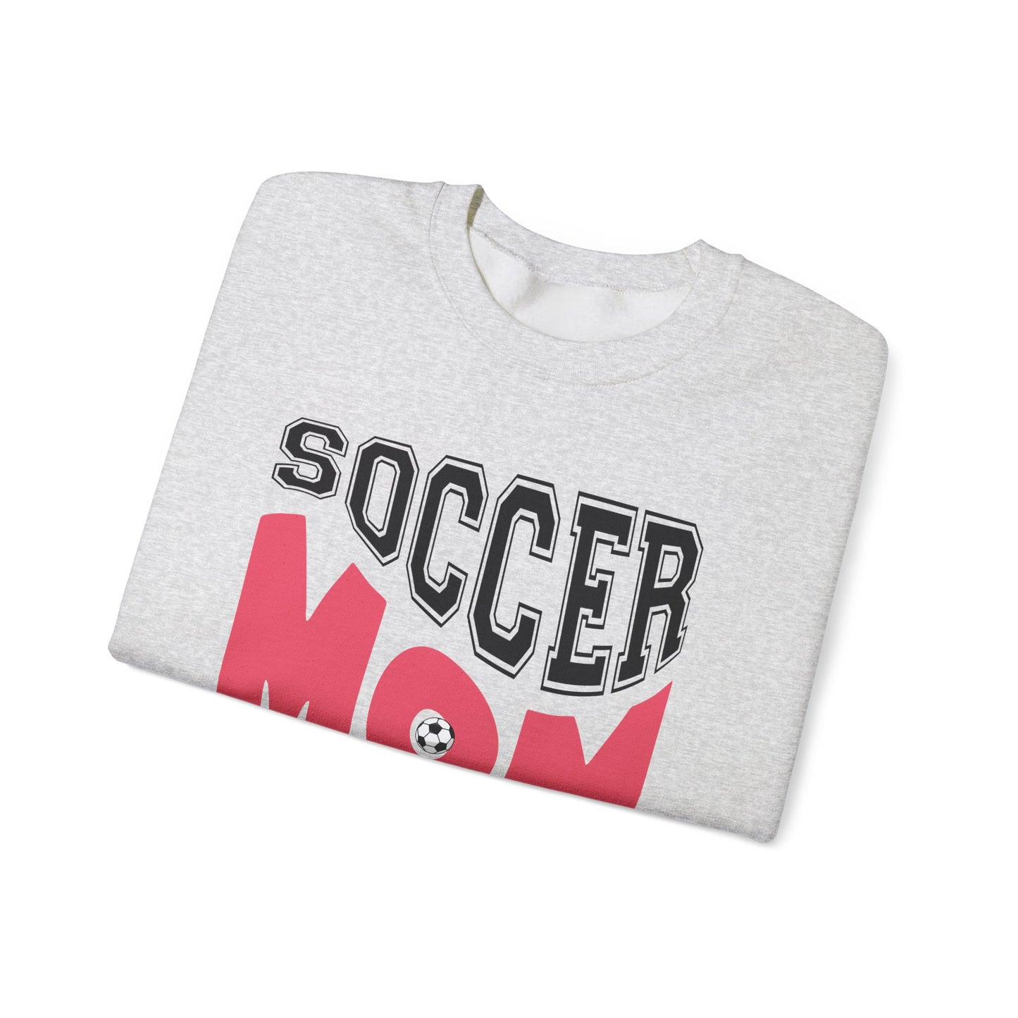 Soccer Mom Crewneck Sweatshirt - Comfortable & Stylish Gift for Active Moms