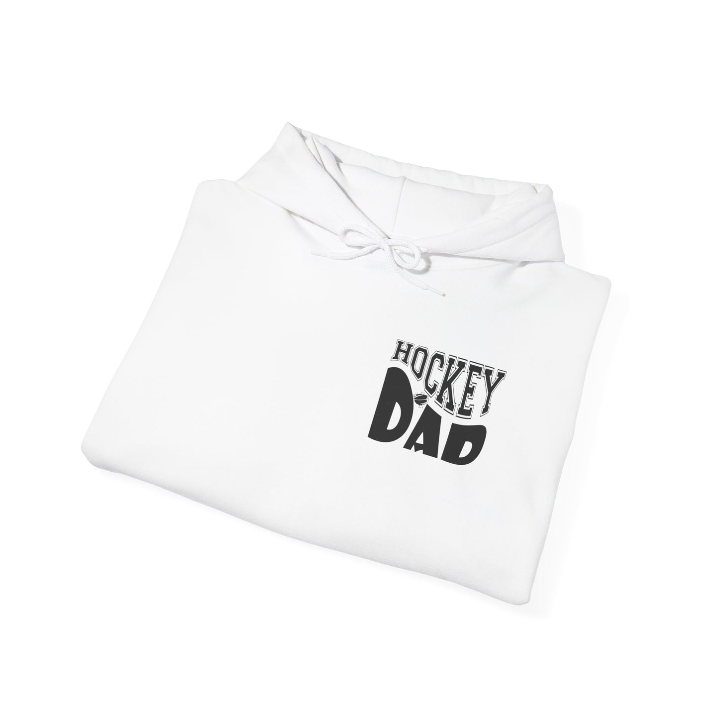 Hockey America Dad Unisex Hooded Sweatshirt - Patriotic Sportswear