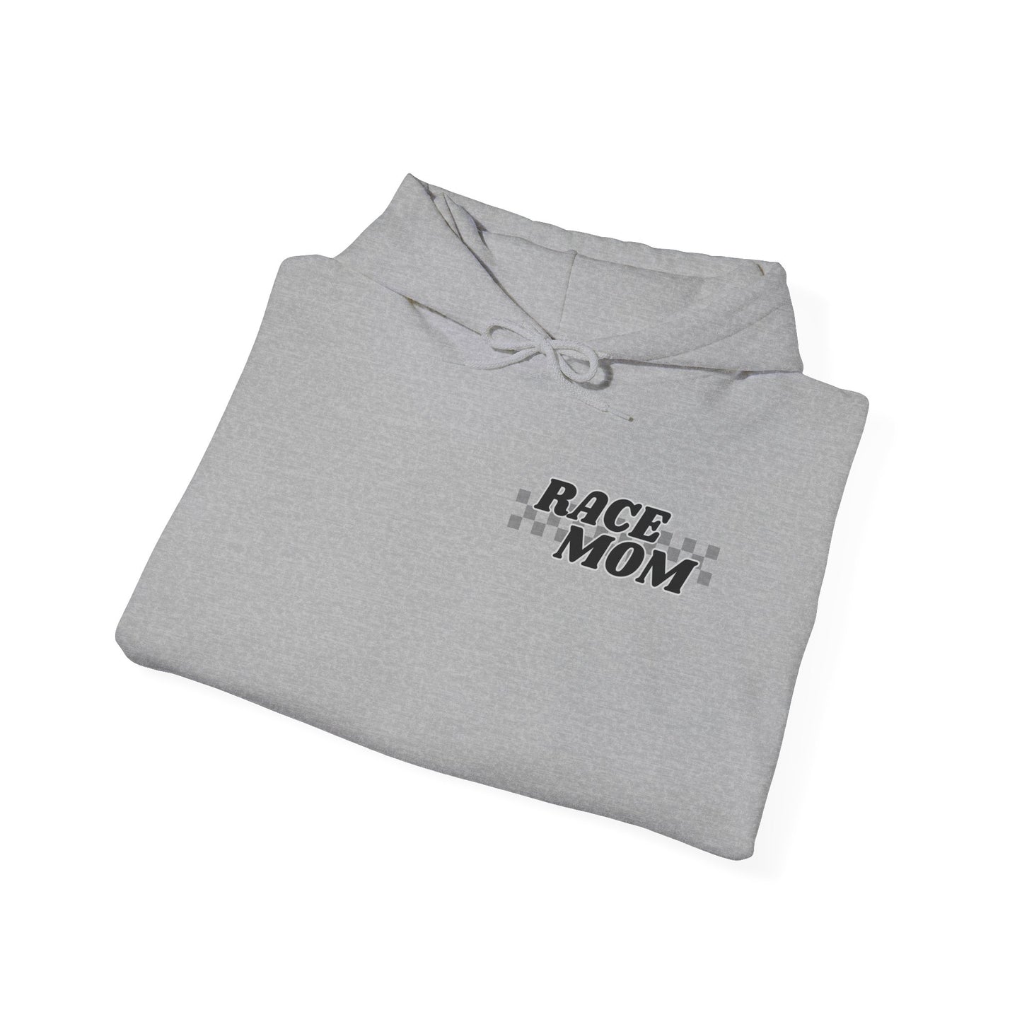 Race Mom America Unisex Heavy Blend™ Hoodie - Perfect Gift for Motocross Enthusiasts