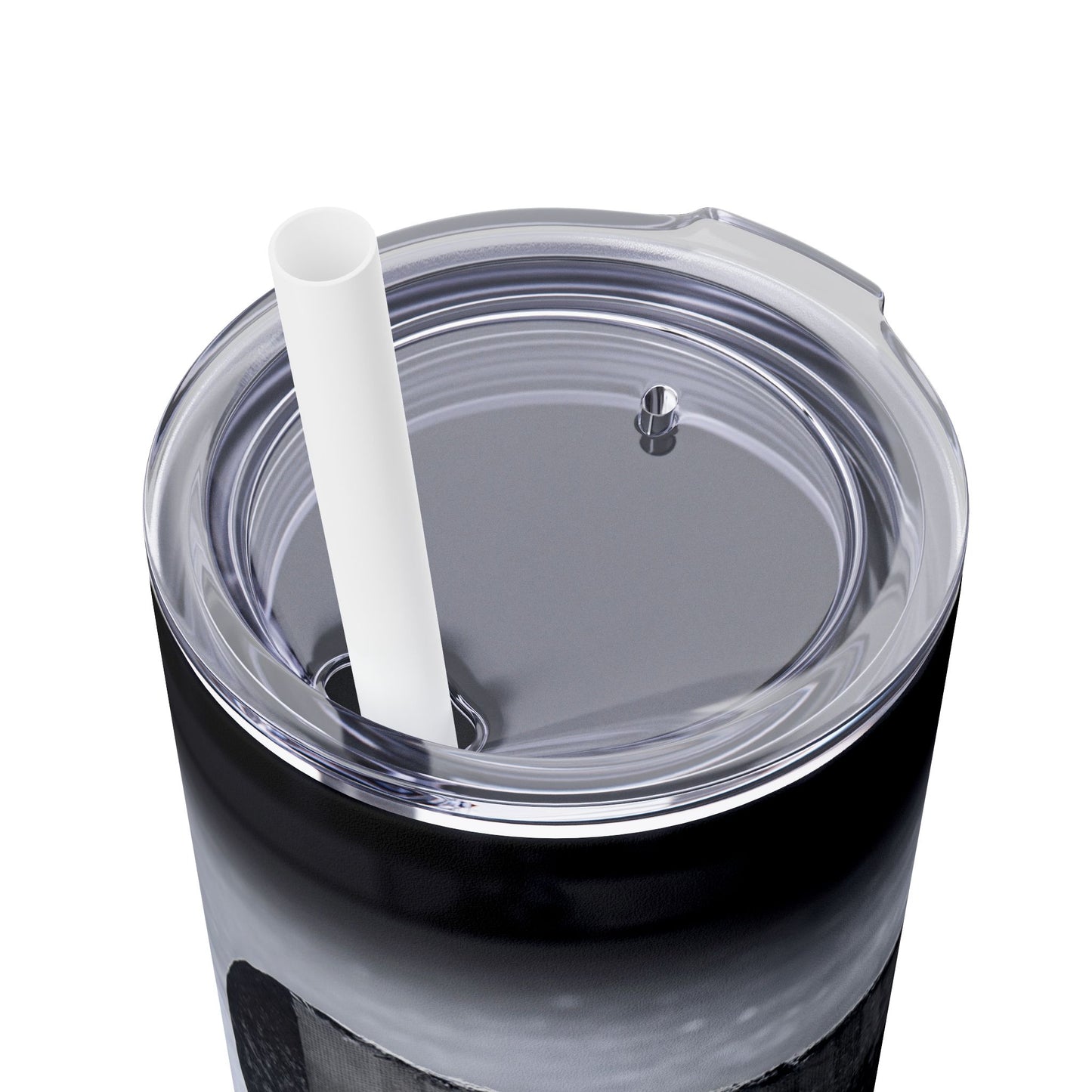 Hockey Pro Skinny Tumbler with Straw - 20oz, Perfect for Sports Fans