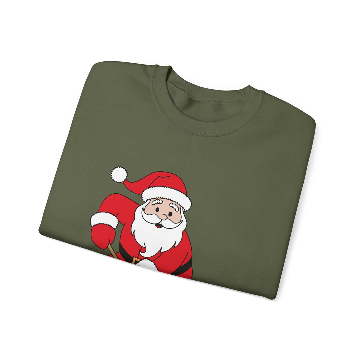 Santa Hockey Unisex Crewneck Sweatshirt