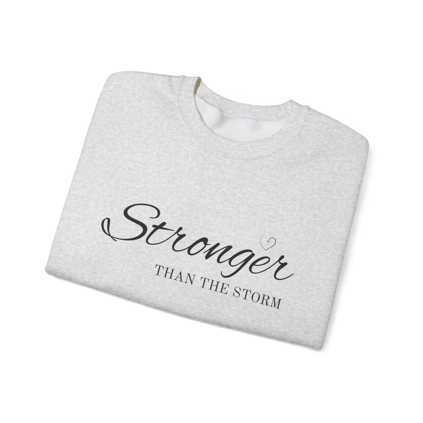 Stronger Than the Storm Unisex Heavy Blend™ Crewneck Sweatshirt