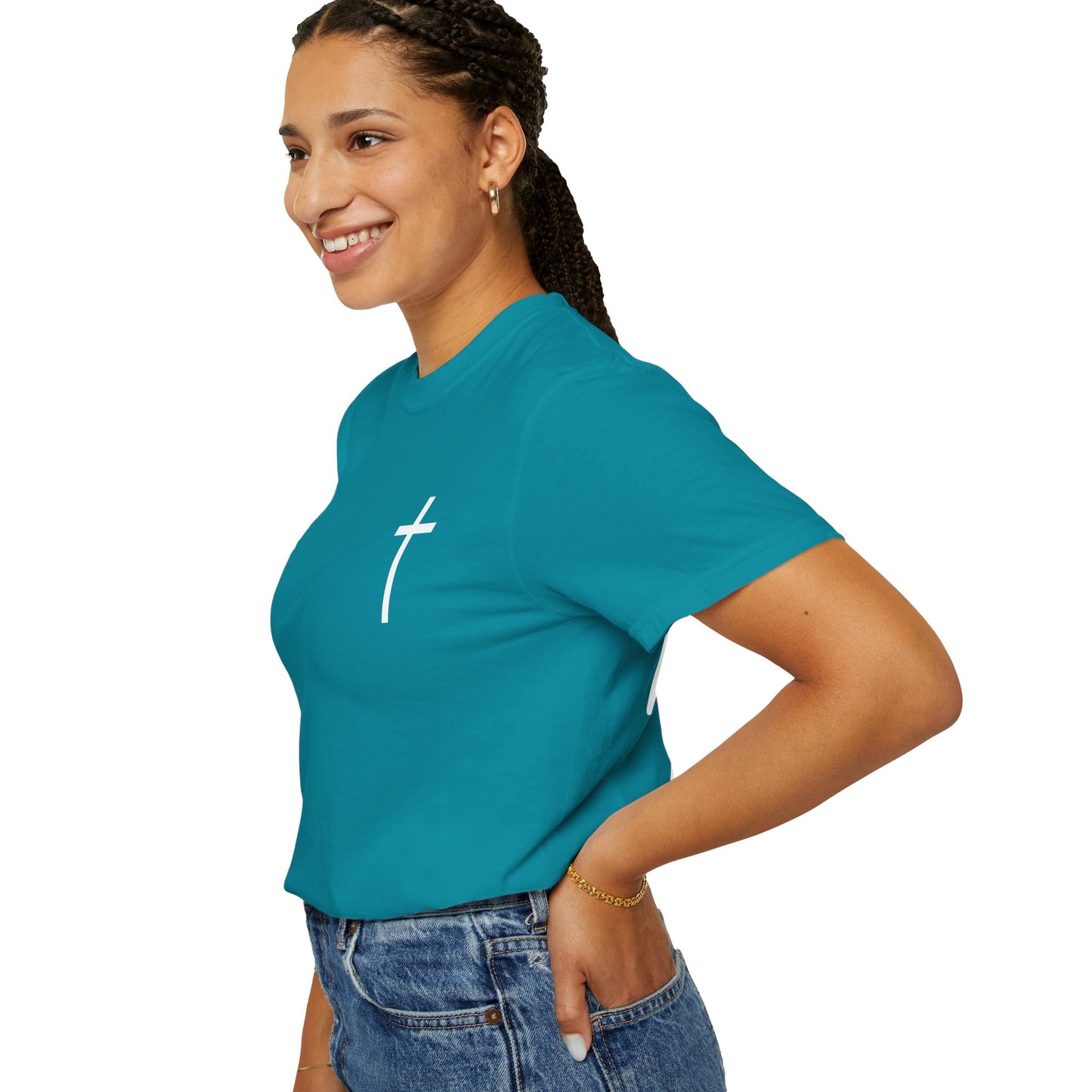 Trust in the Lord Design Unisex Garment-Dyed T-shirt