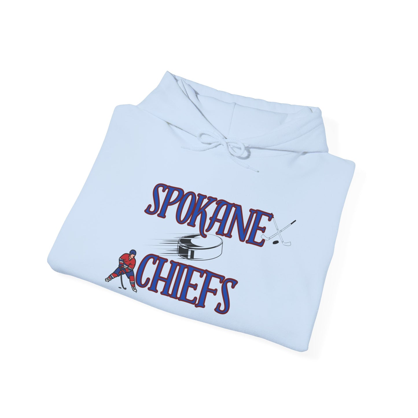 Spokane Chiefs Blue Hockey Sweatshirt - Got Chirps? Unisex Hoodie