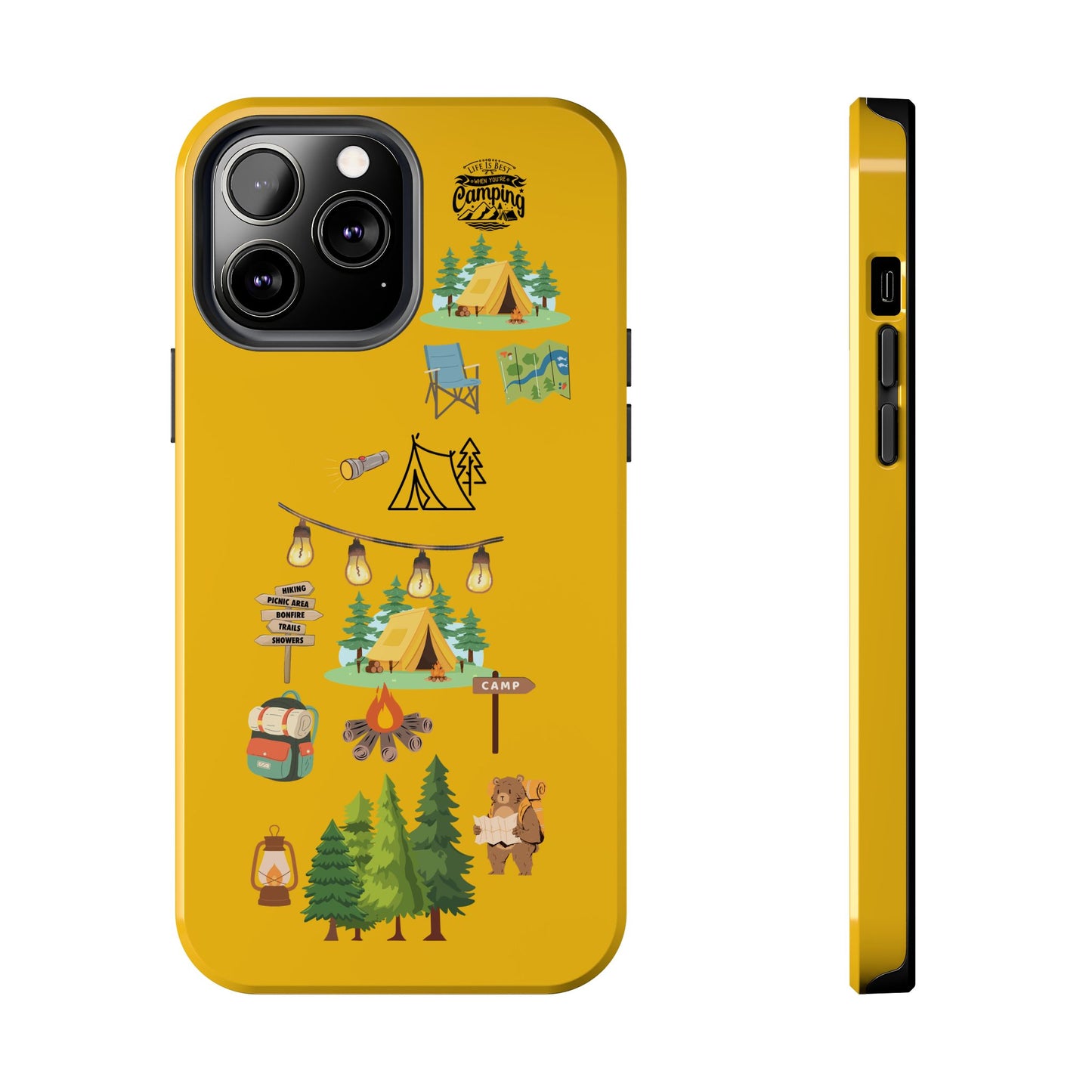 Adventure Vibe Tough Phone Case with Nature Designs