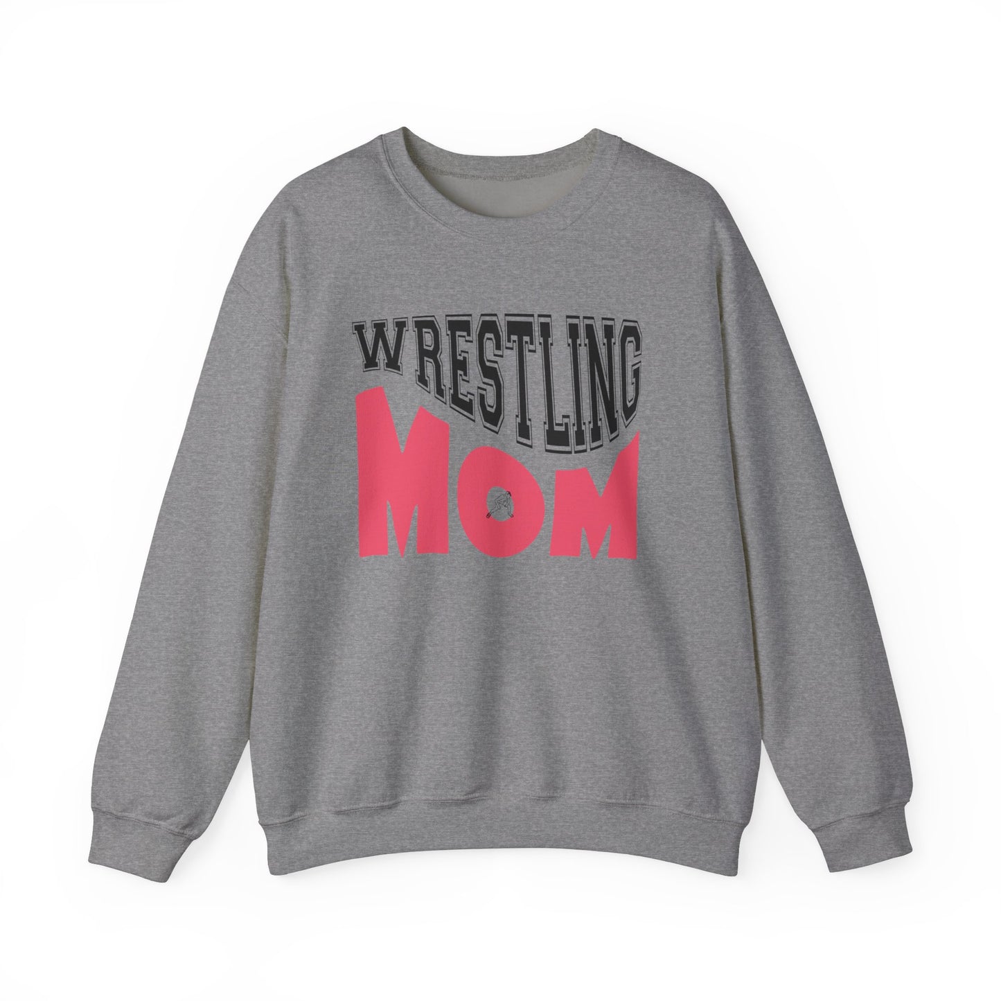 Wrestling Mom Sweatshirt - Unisex Heavy Blend Crewneck - Perfect Gift for Moms