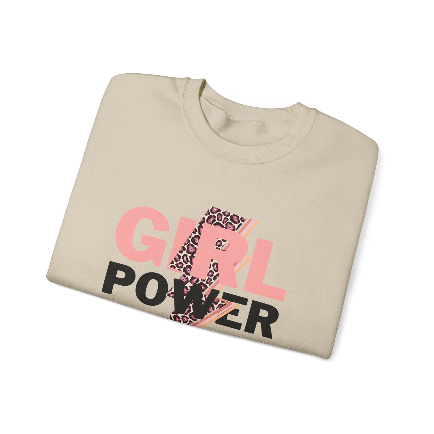 Girl Power Crewneck Sweatshirt - Unisex Heavy Blend™