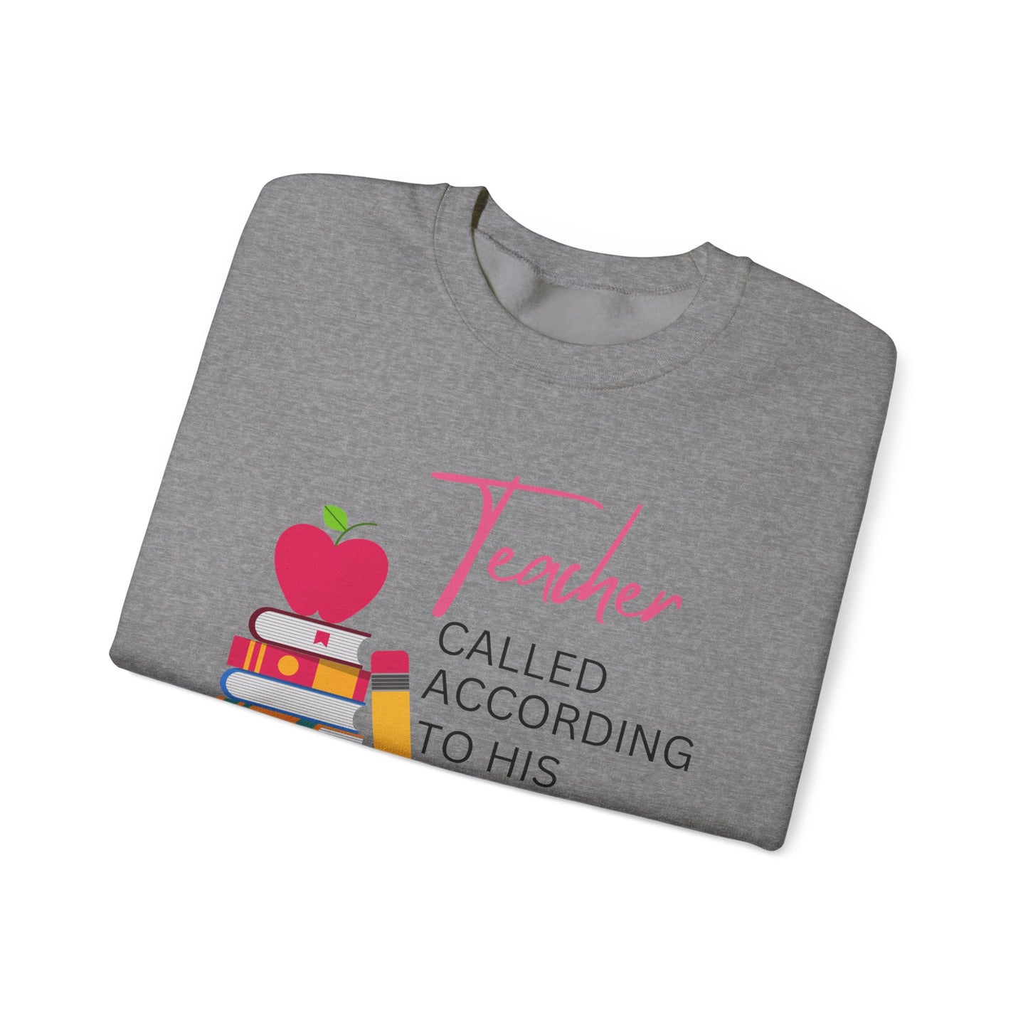 Teacher Purpose Sweatshirt - Inspirational Crewneck for Educators